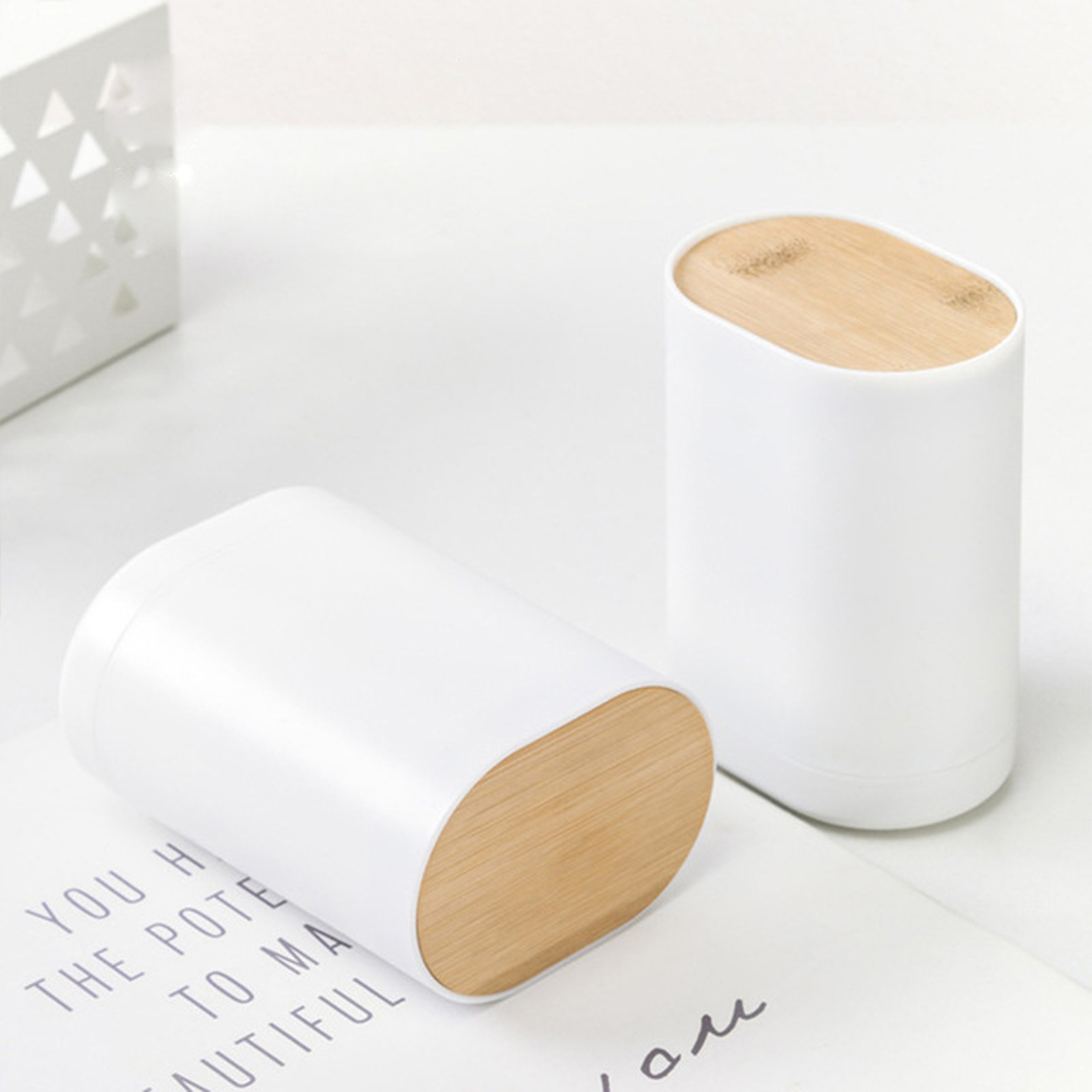 Automatic Pops Up Toothpick Box, Cotton Bud & Swabs Storage Case Organizer Toothpick Holder Dispenser Container for Home – view 5