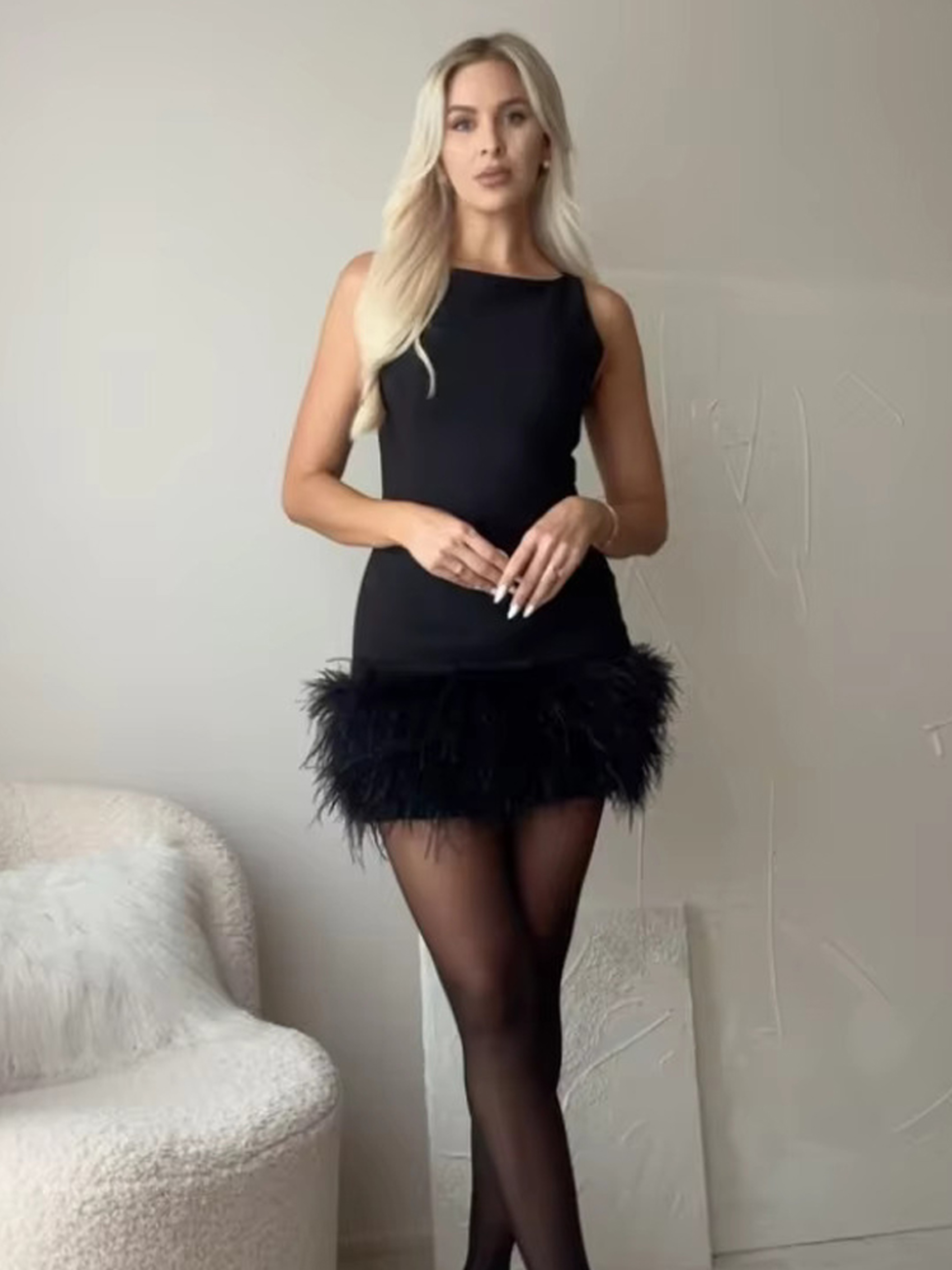 Women Black Sleeveless Corset Dress Woman Off Shoulder Luxury Short Party Dress For Women 4