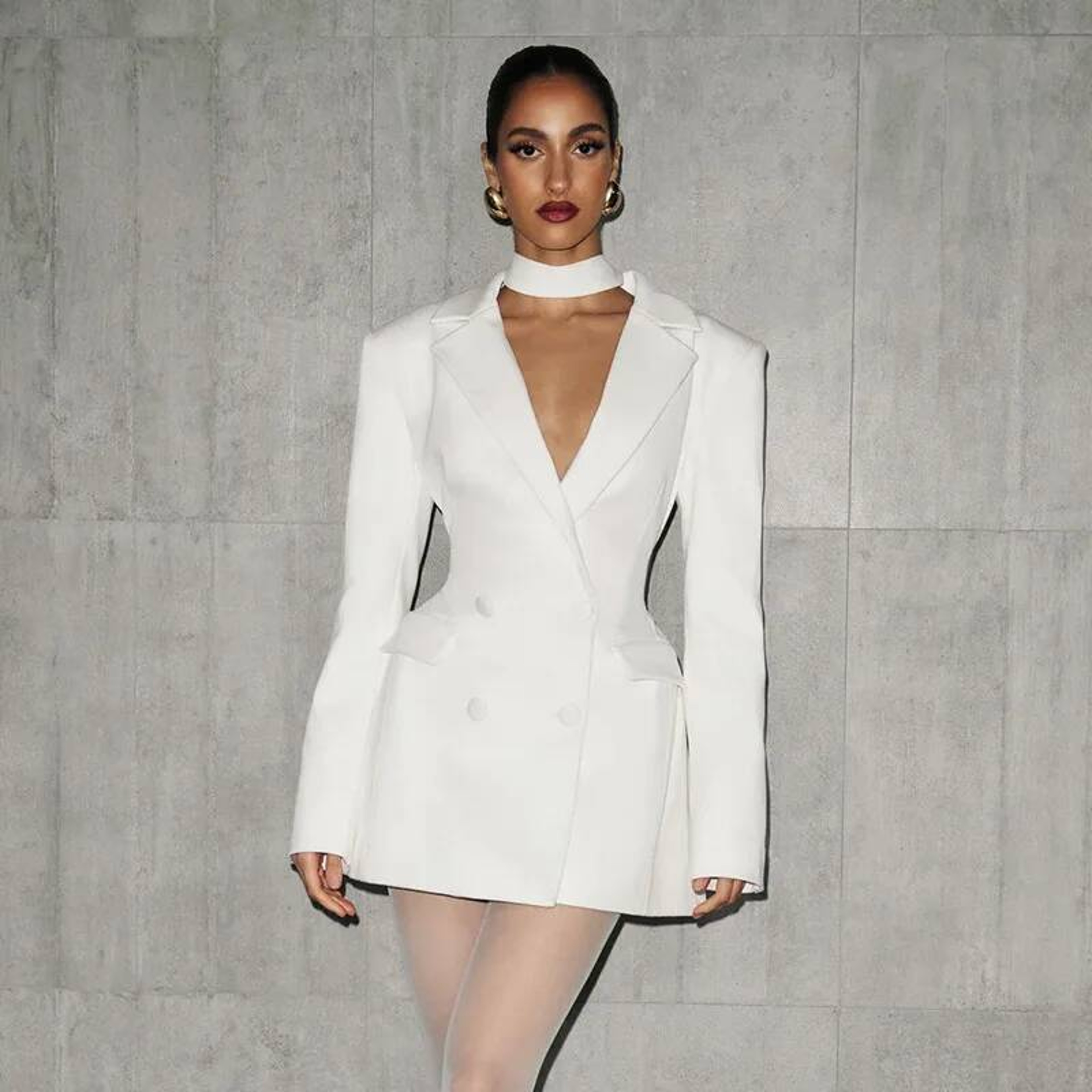 Avrilyaan Casual Pocket Sexy Dress, Women Elegant Party Dress, Blazer Long Sleeves Bodycon Mini Autumn Winter Vestidos – view 4