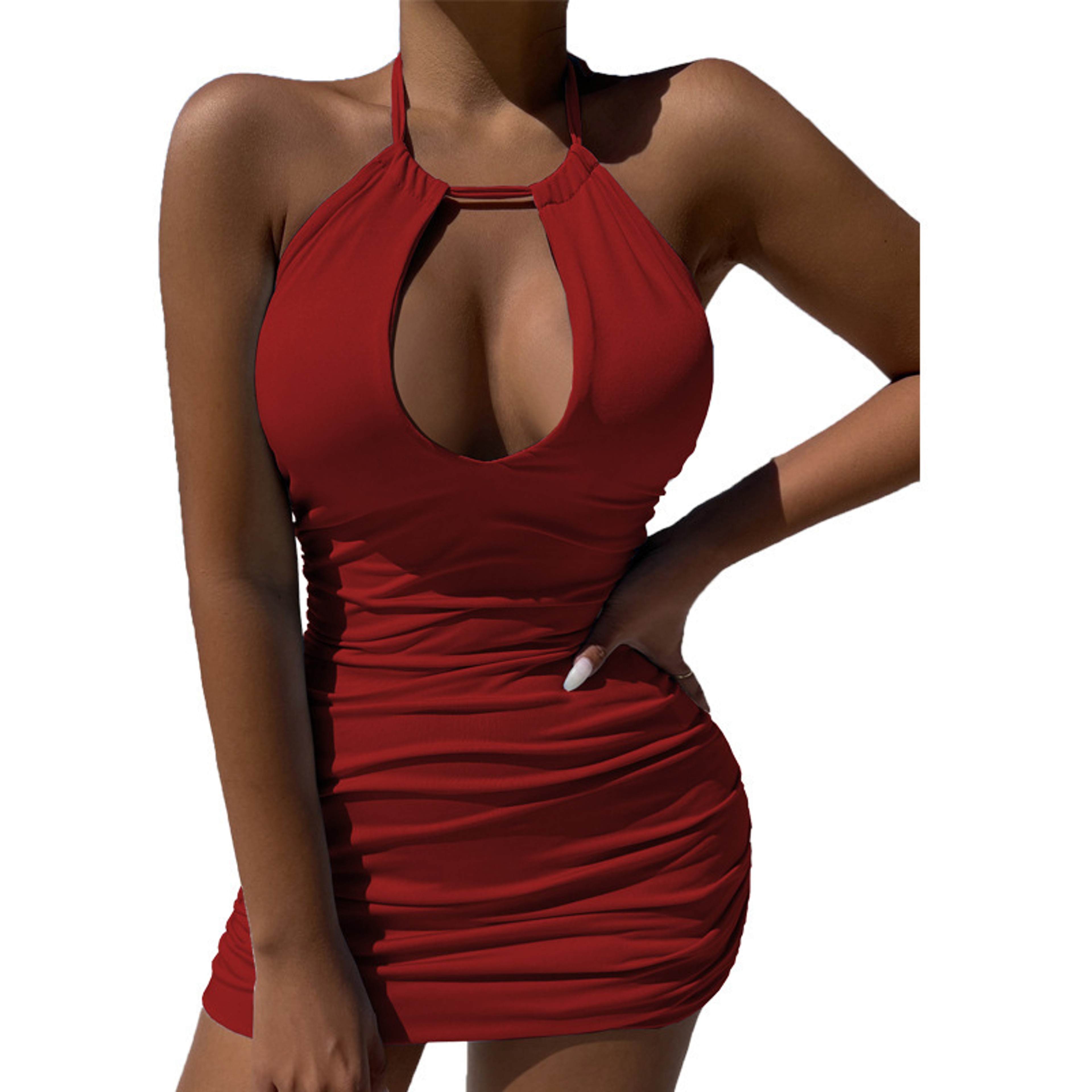 Womens Halter Dress Summer New Tiktok CrossBorder Foreign Trade Independent Station 9