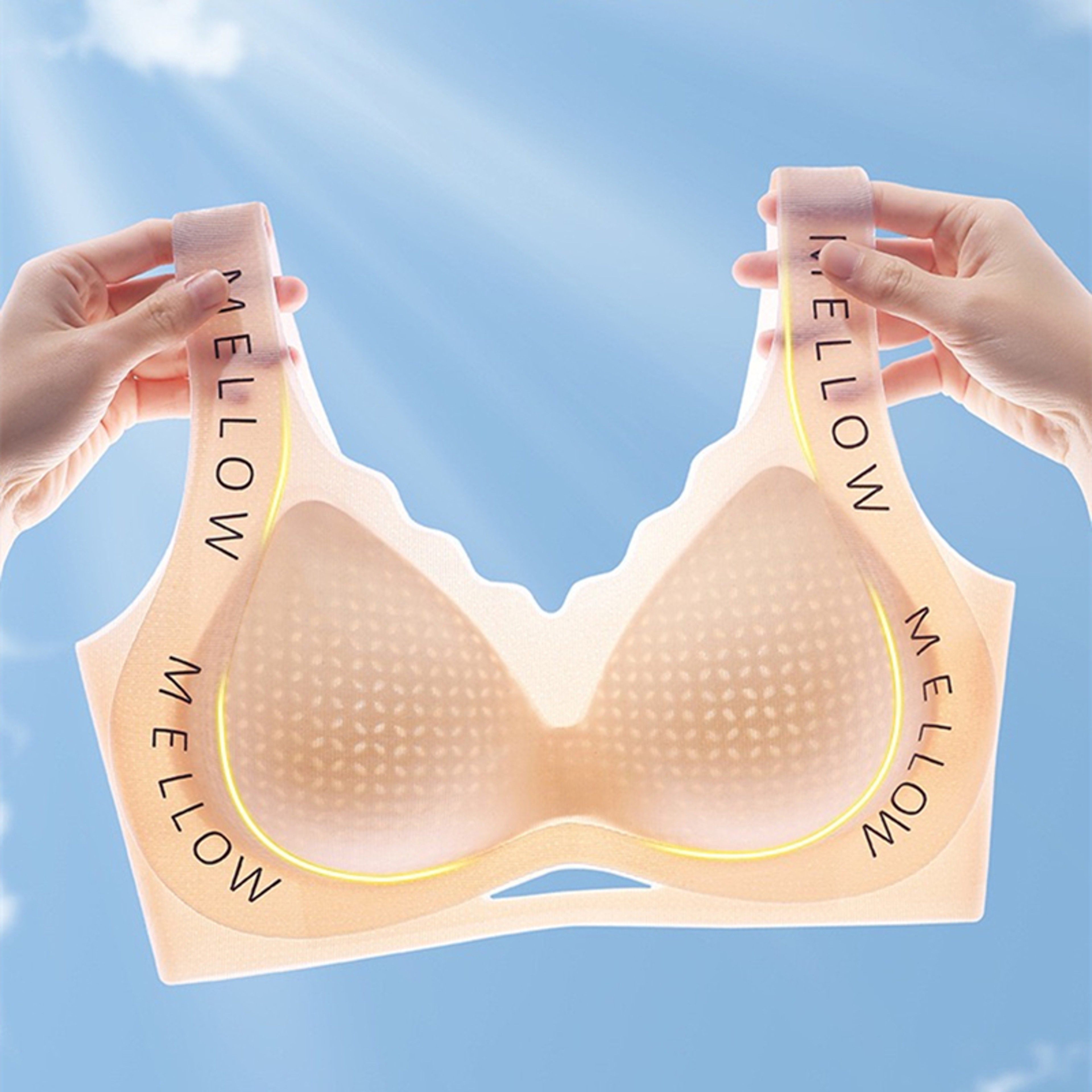CloudLift Seamless Comfort Bra for Women Wirefree Summer Bra with Gentle Support – view 1