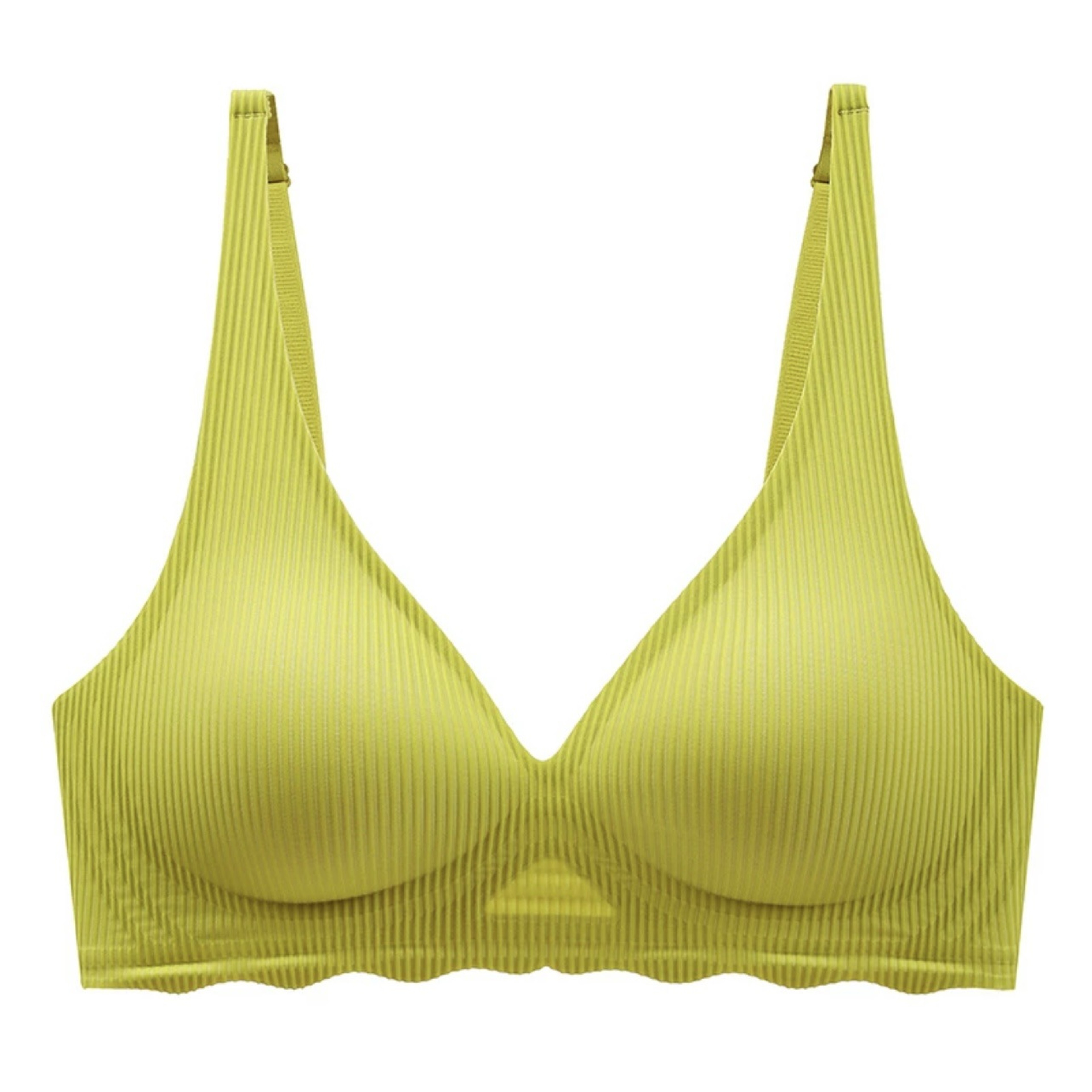 Seamless Deep V Push Up Bralette Wireless Comfort Bra For Everyday Support 8