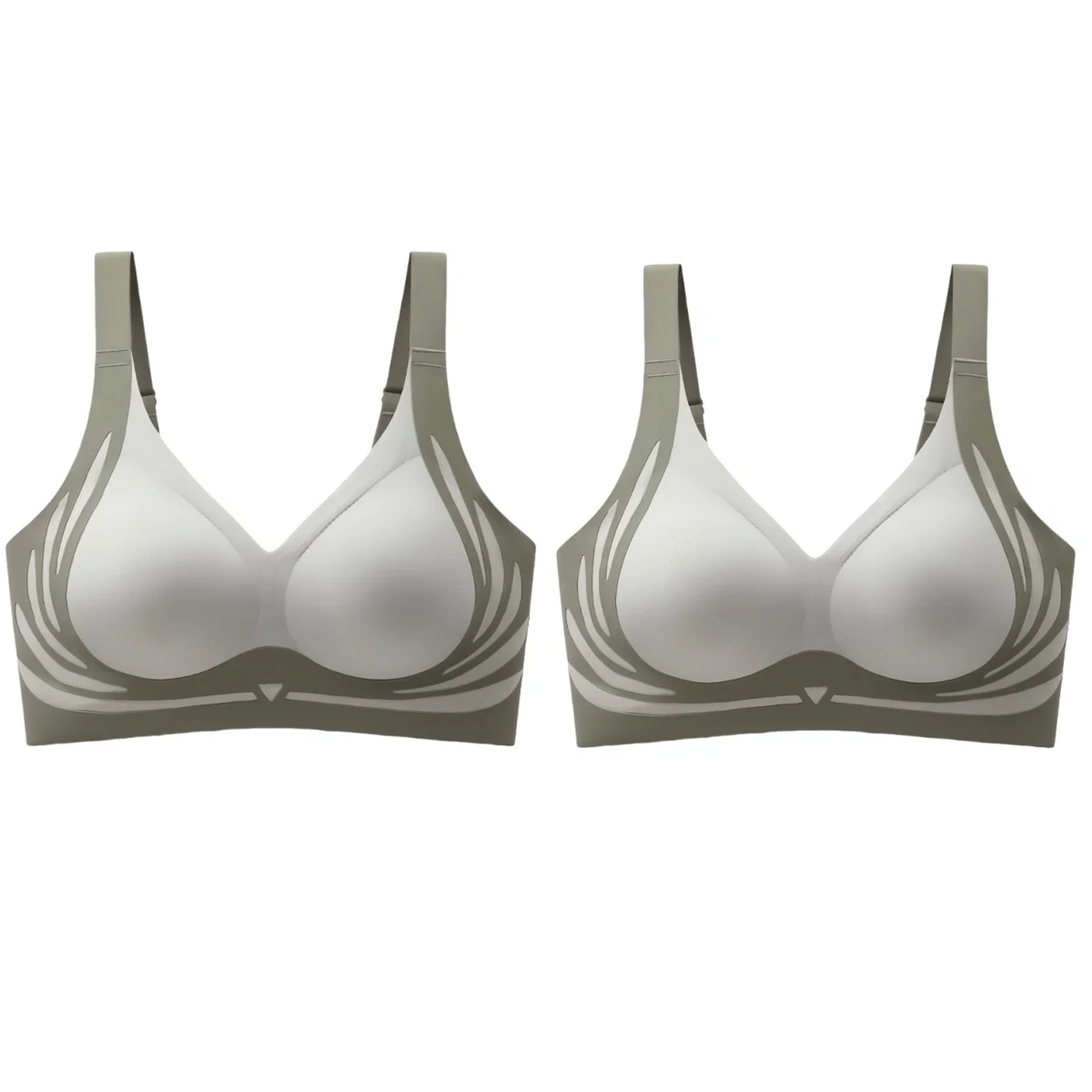 ComfortLift Wireless Push Up Bra for Women Seamless Side Support Plus Size Comfort Bra – view 16