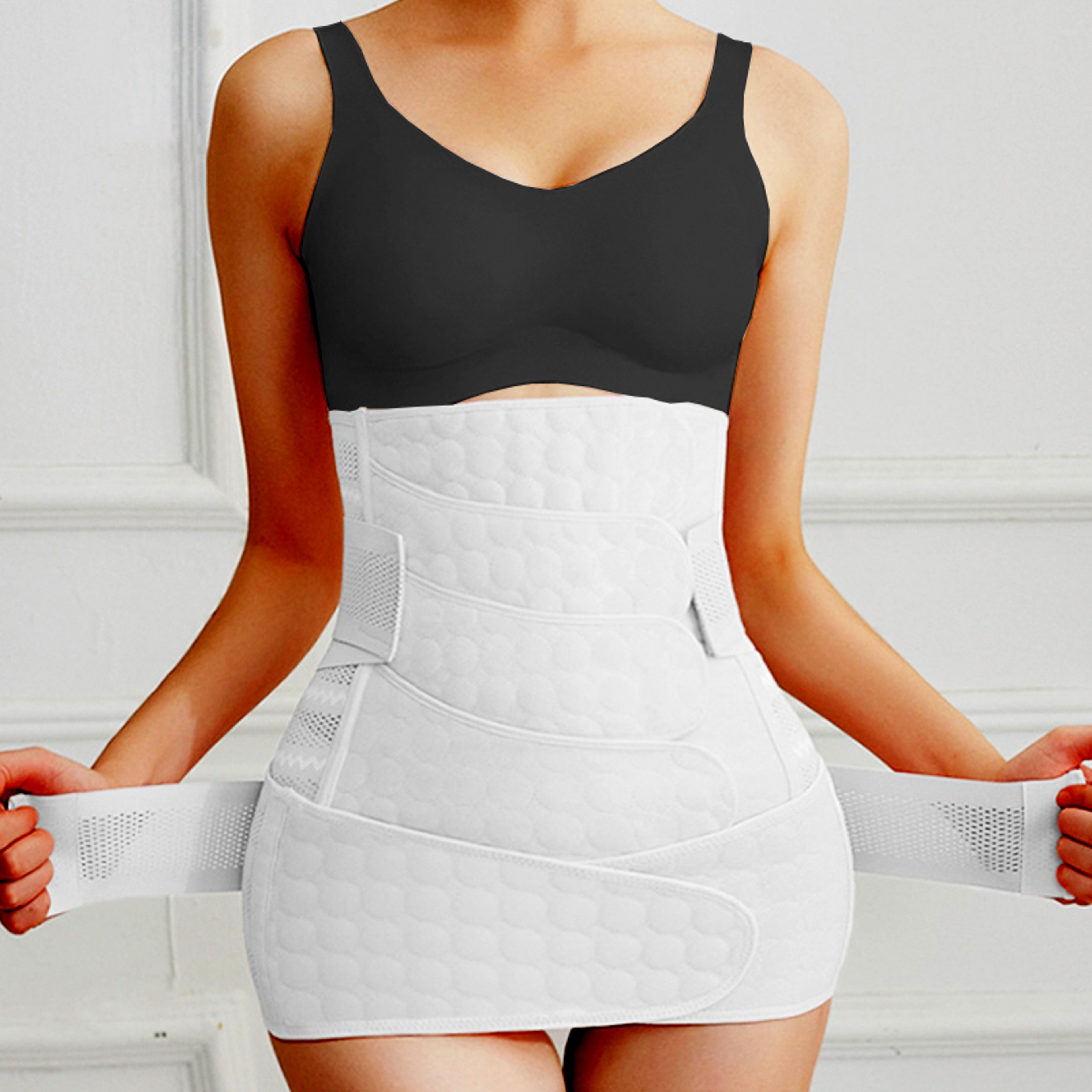 Postpartum Support Belt  Postnatal Belly Band  Comfortable Recovery Waist Trainer Girdle Shapewear 4