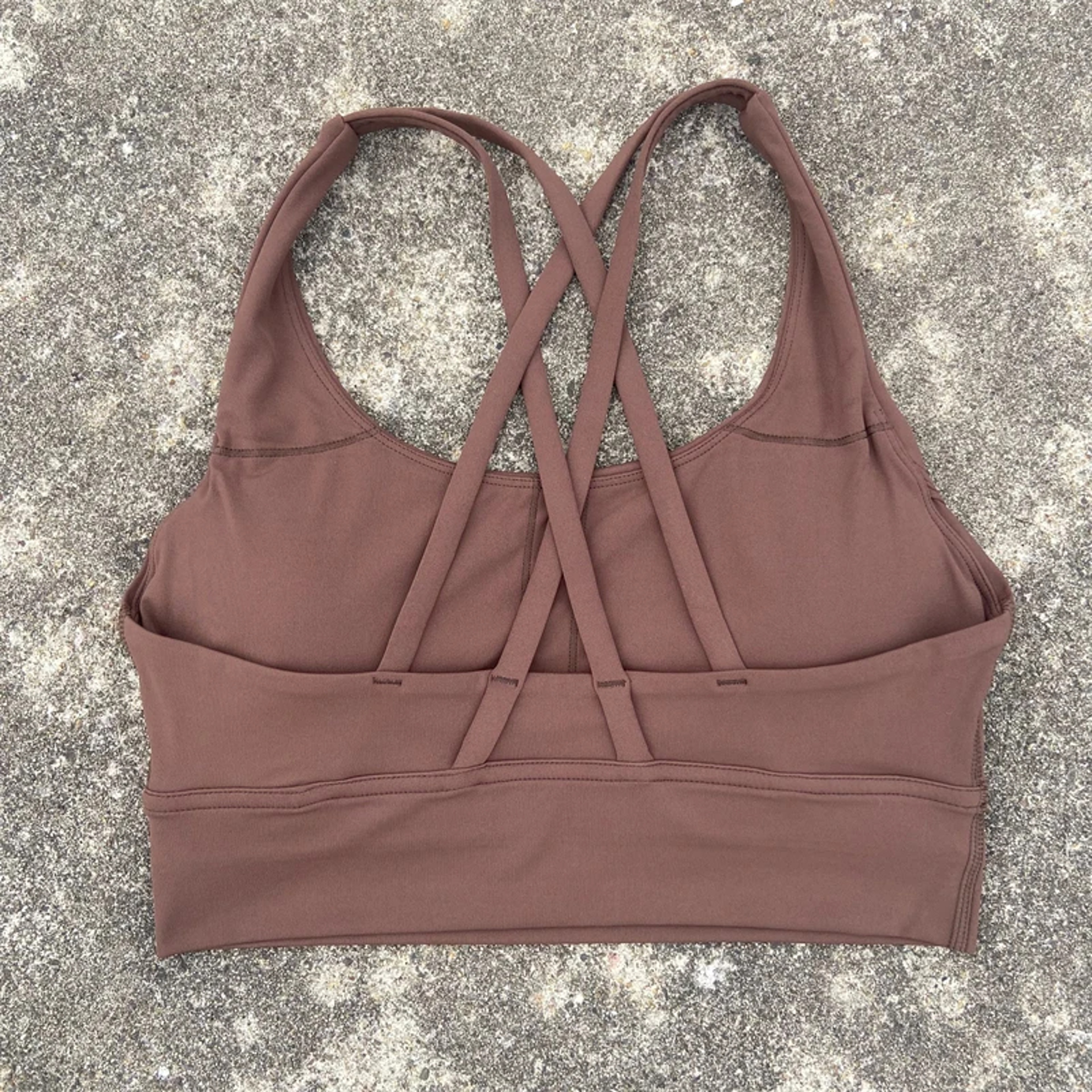 Solid Crossback Womens Fitness Bra For Gym  Yoga  High Support Sports Top 10