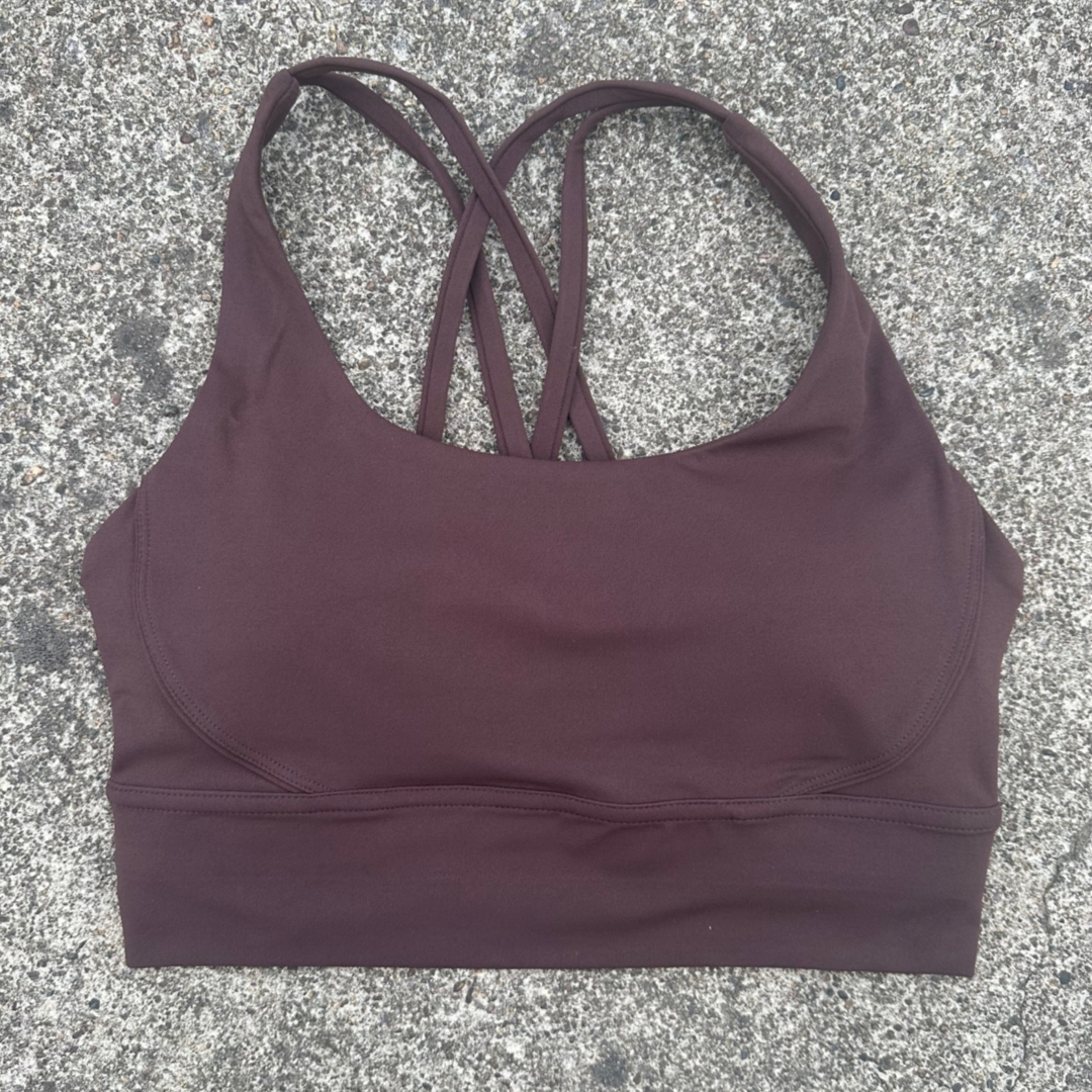 Solid Crossback Womens Fitness Bra For Gym  Yoga  High Support Sports Top 16