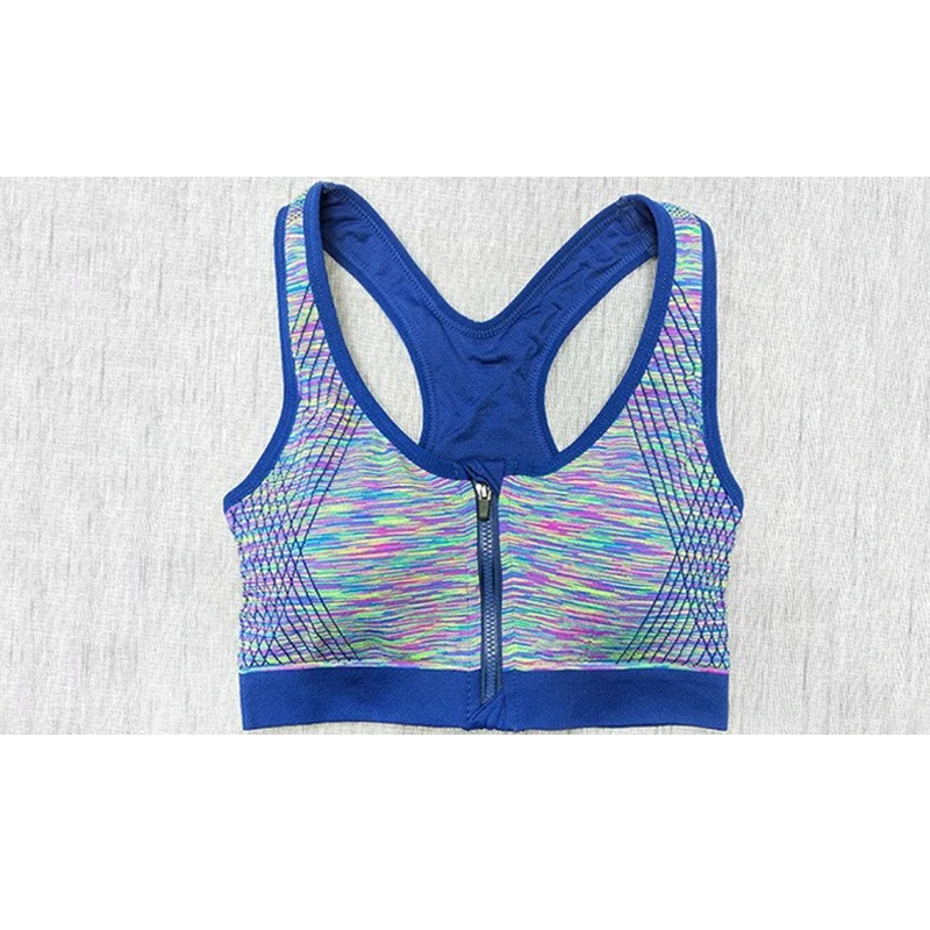 Breathable Padded Sports Bra For Women  Shockproof Gym  Running Support 4