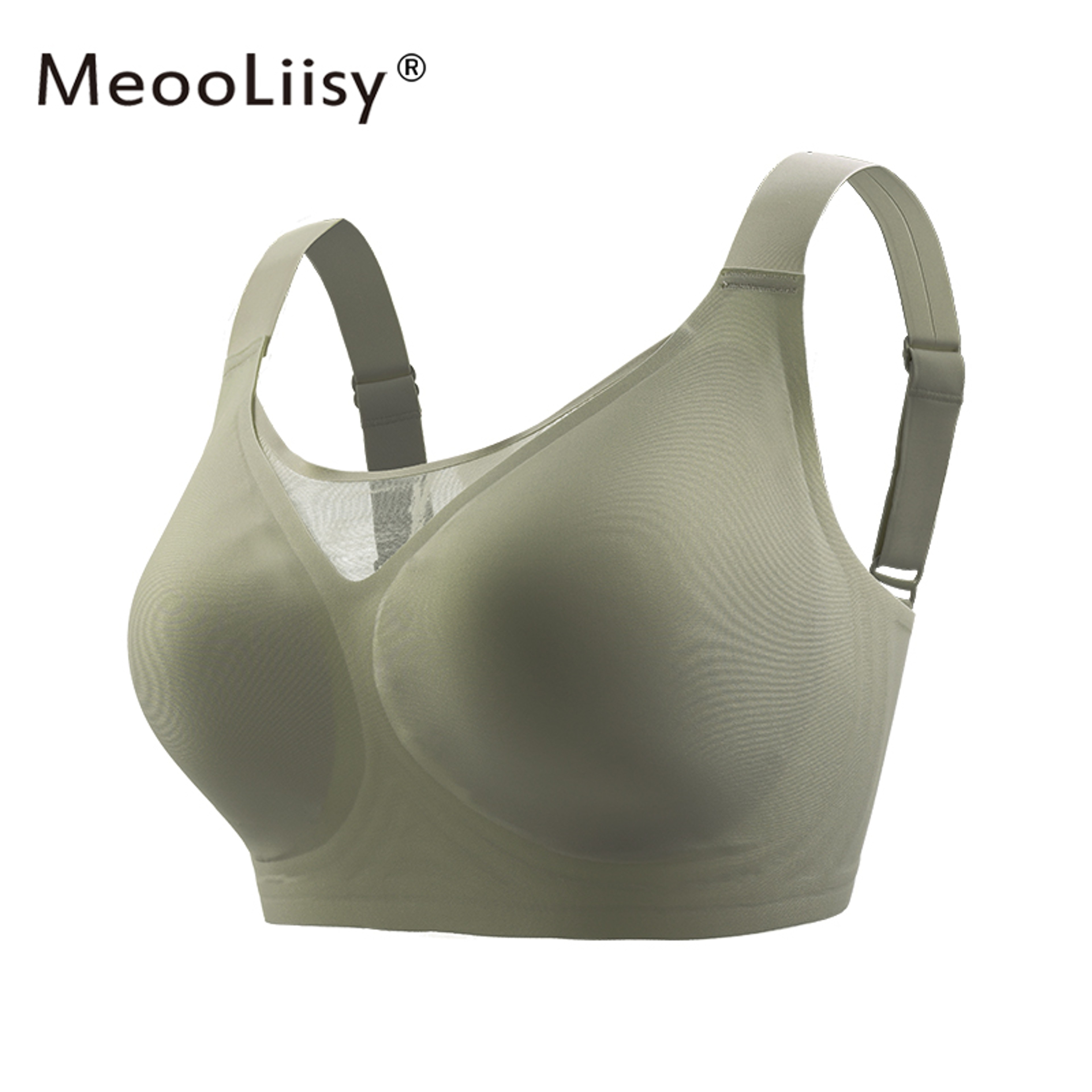 Plus Size Wireless Seamless Minimizer Bra Tube Top – Comfortable Support C–F Cups – view 10