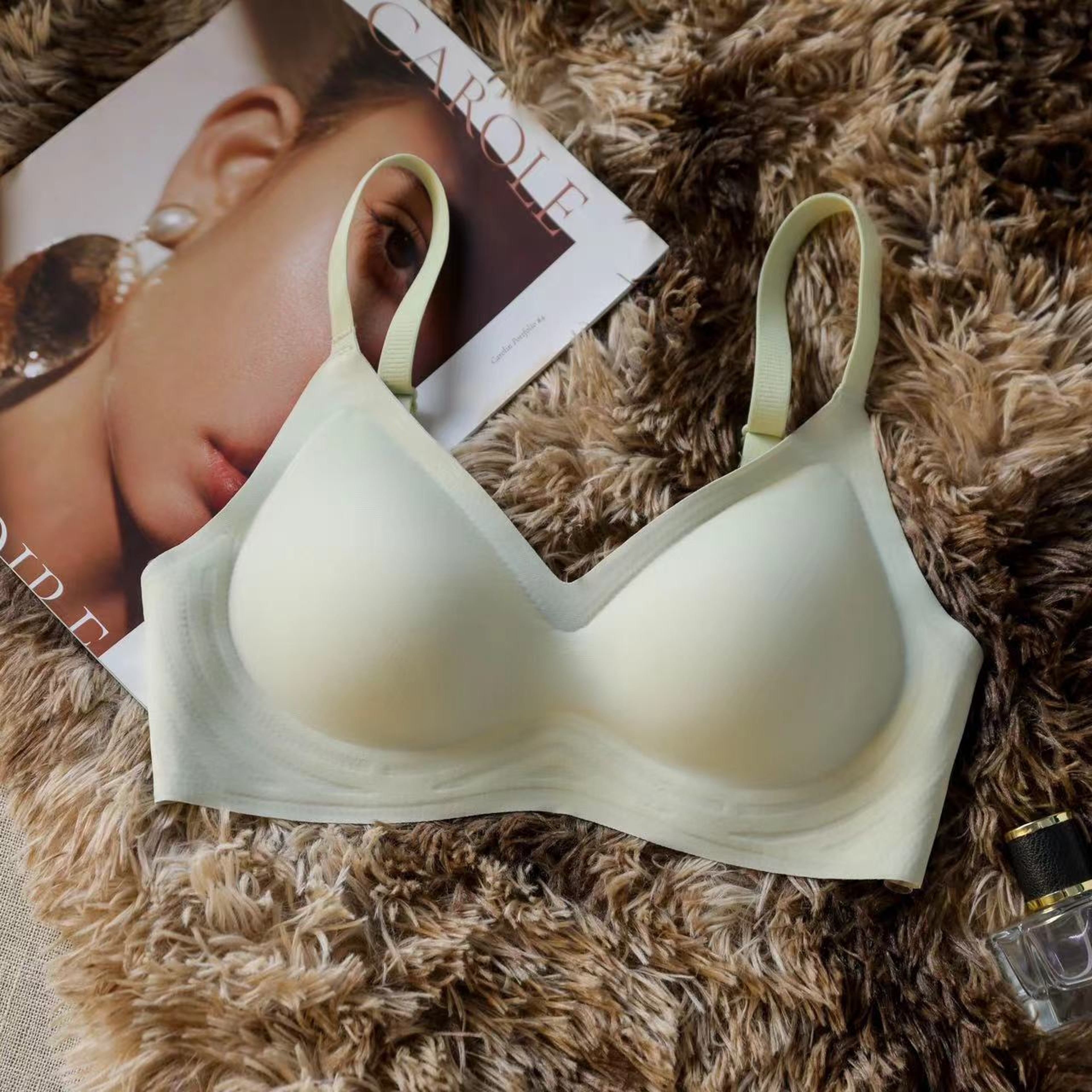 ComfortLift Seamless PushUp Sports Bra For Women Soft Wireless Everyday Support 6