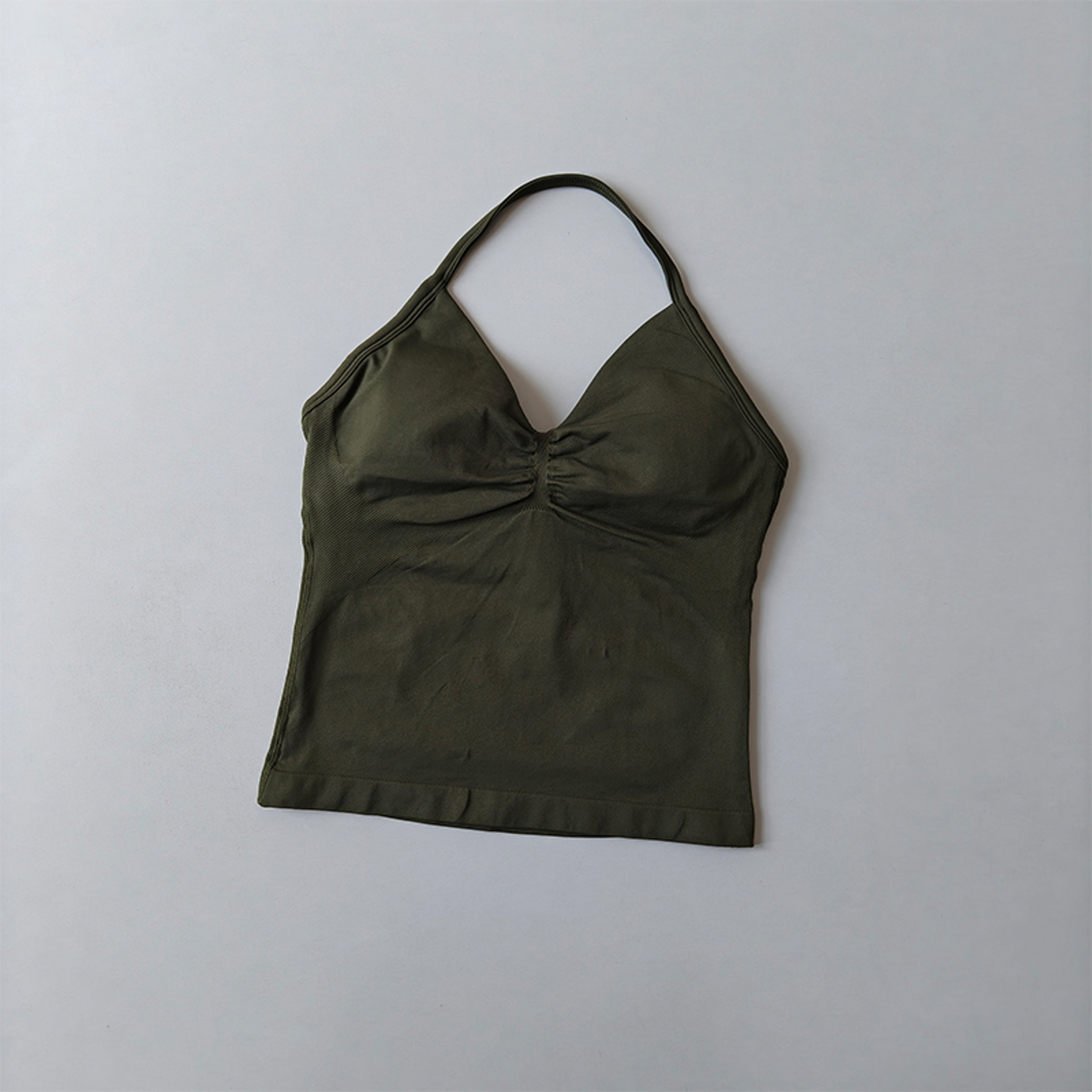 FlexLift Seamless Backless Yoga Tank with Built-In Bra – view 10