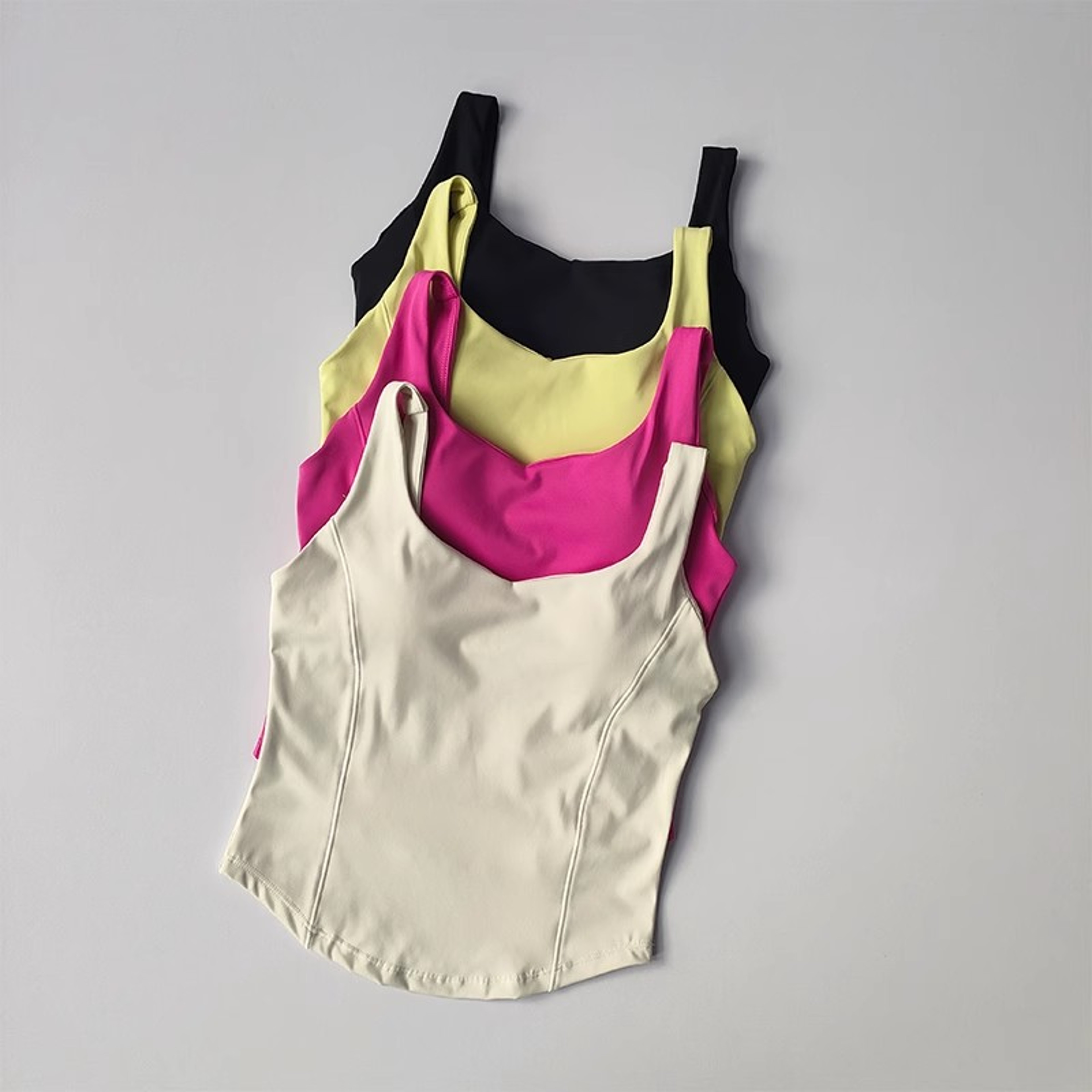 Summer SlimFit Womens Sports Vest Quick Dry Workout Tank Yoga  Running Top 1