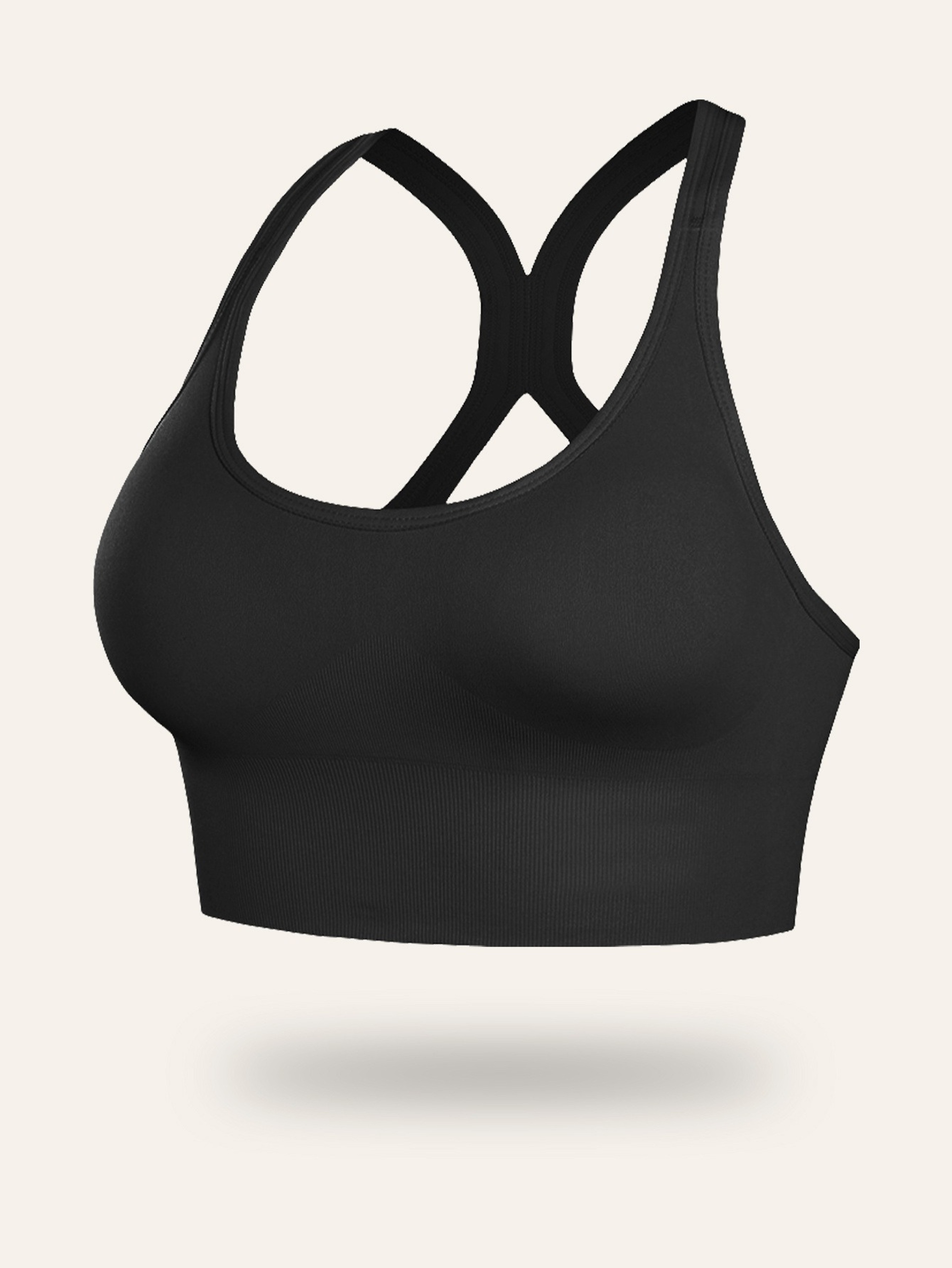 ComfortFlex Seamless Wireless Sports Bra  Supportive Plus Size Bralette 6