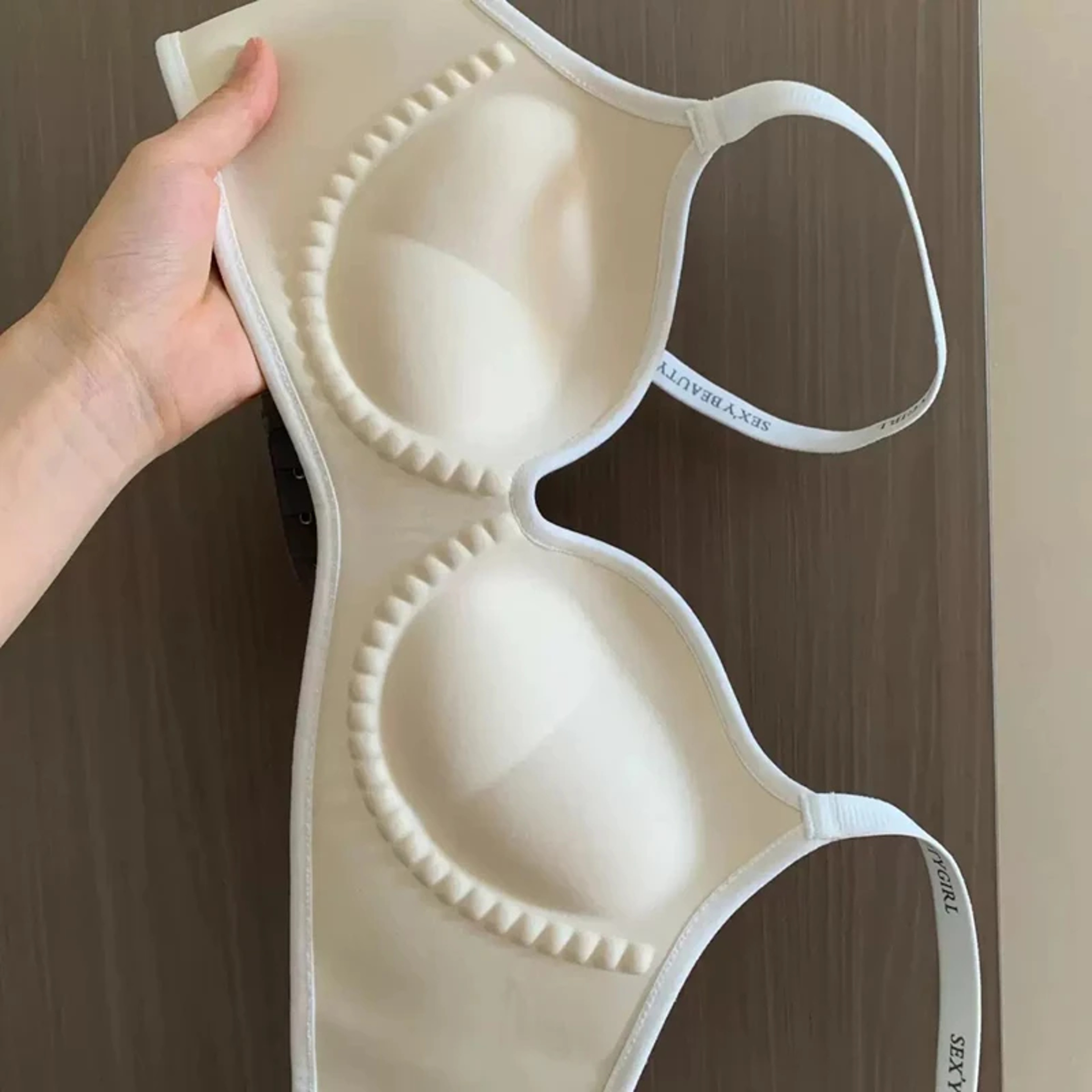 InvisibleLift Wireless Push Up Bra for Small Busts – Seamless Support Bralette – view 5