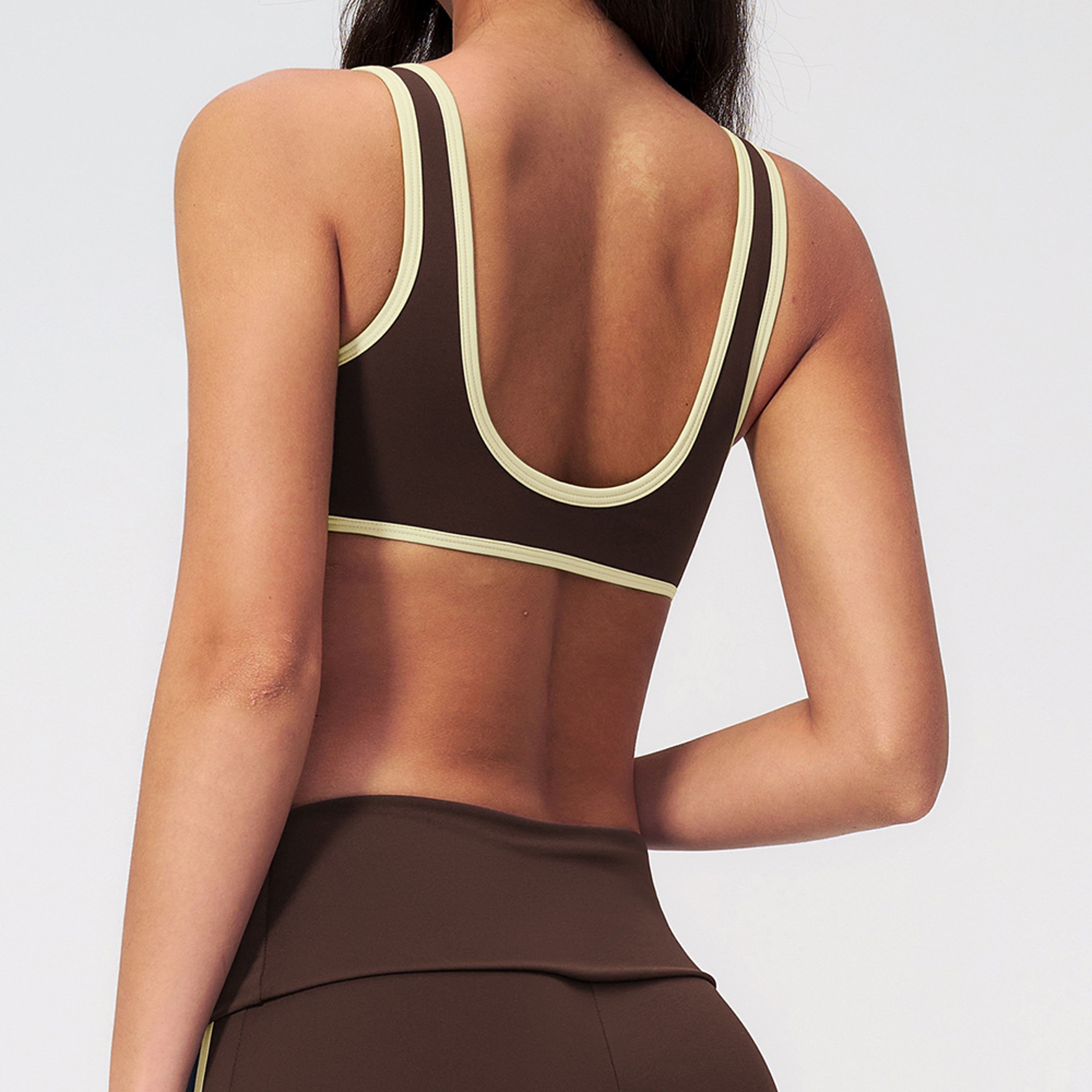 Premium Breathable Yoga Bra  Push Up Sports Bra For Women Gym Crop Top Support 5