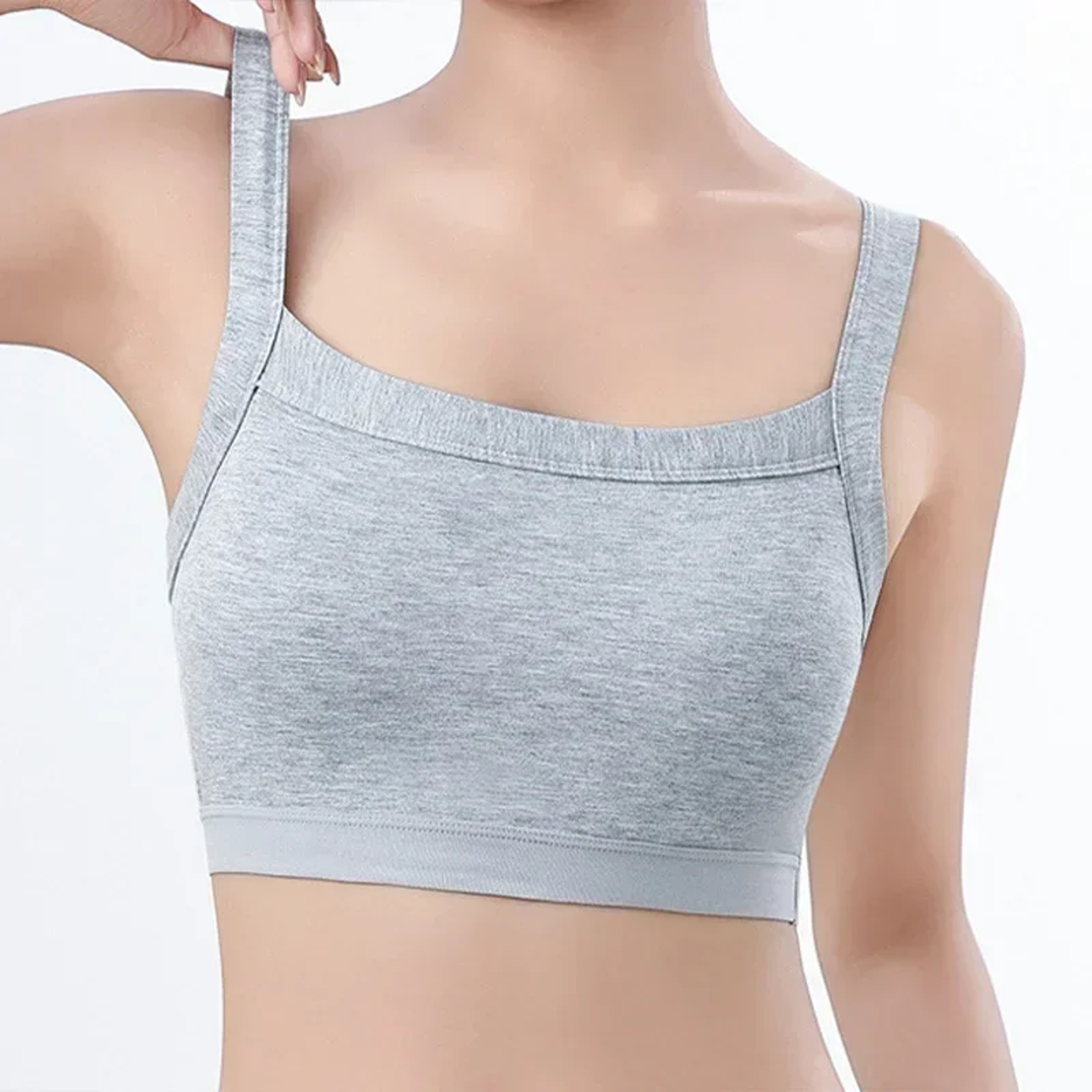 SilkEase Seamless Support Bra for Women – Wireless Comfort Sports Bralette Plus Size – view 3