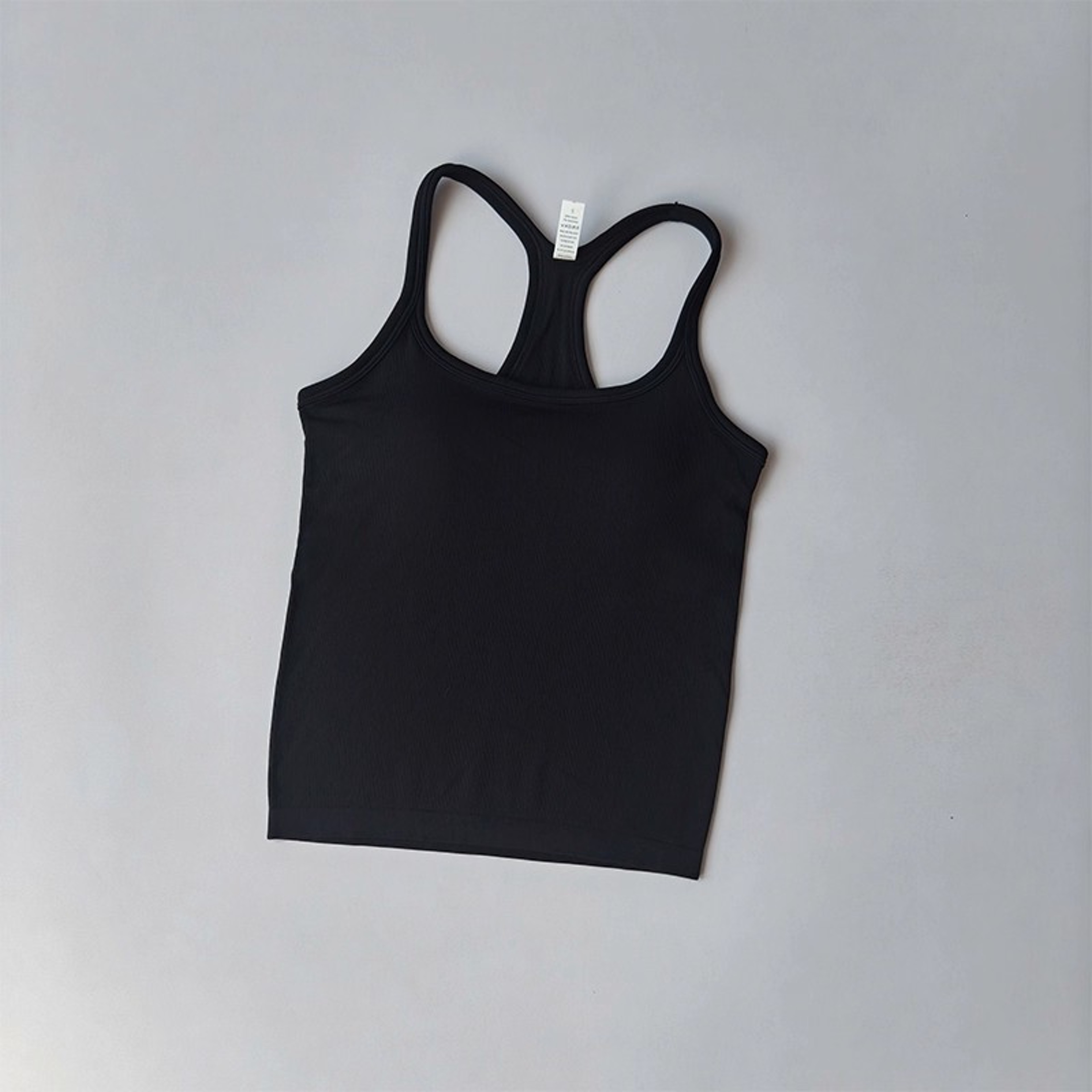FlexFit Seamless Yoga Tank Top with Built-In Bra for Gym, Pilates & Running – view 13