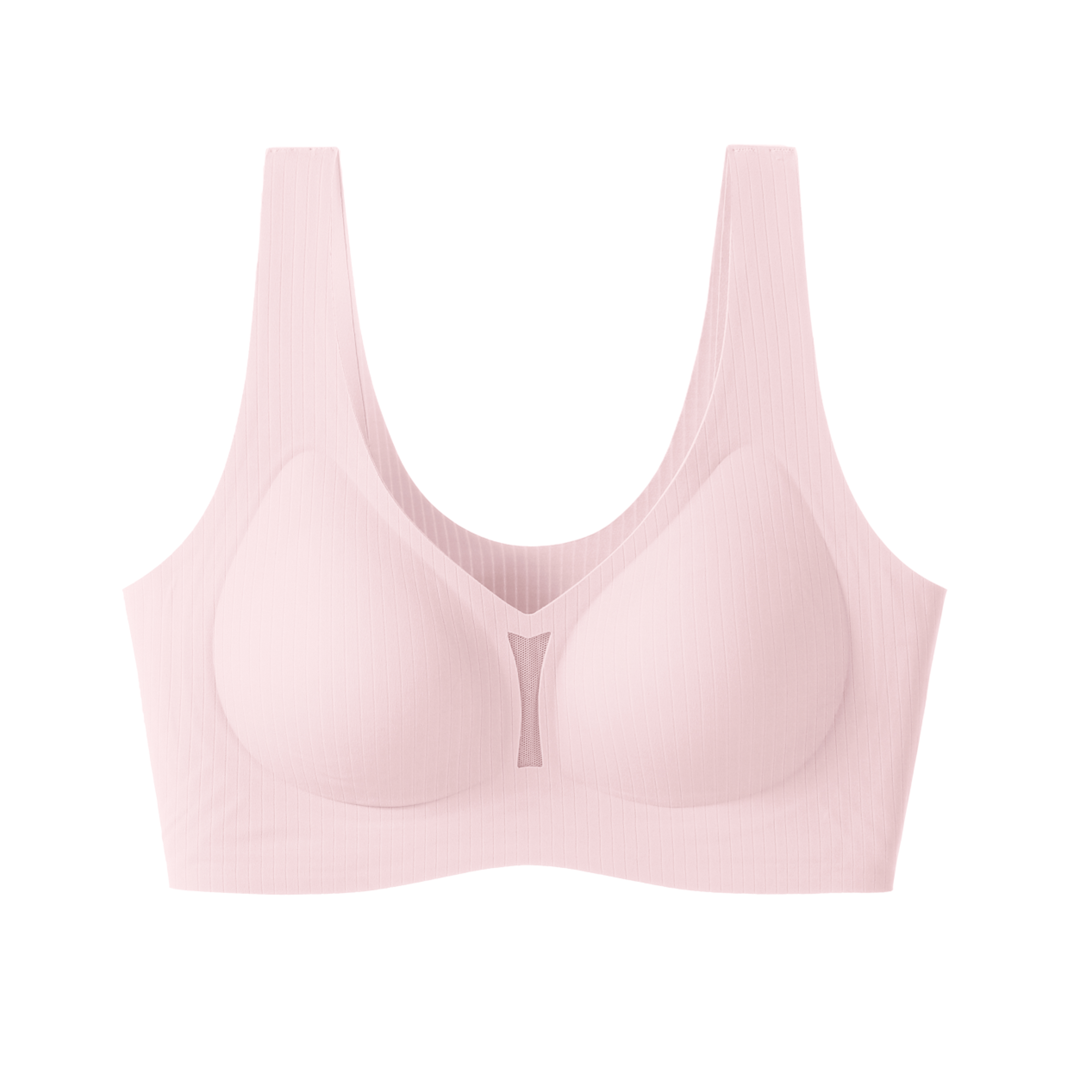 ComfortLift Seamless Wireless Bra Camisole With Removable Pads  Natural Support 3