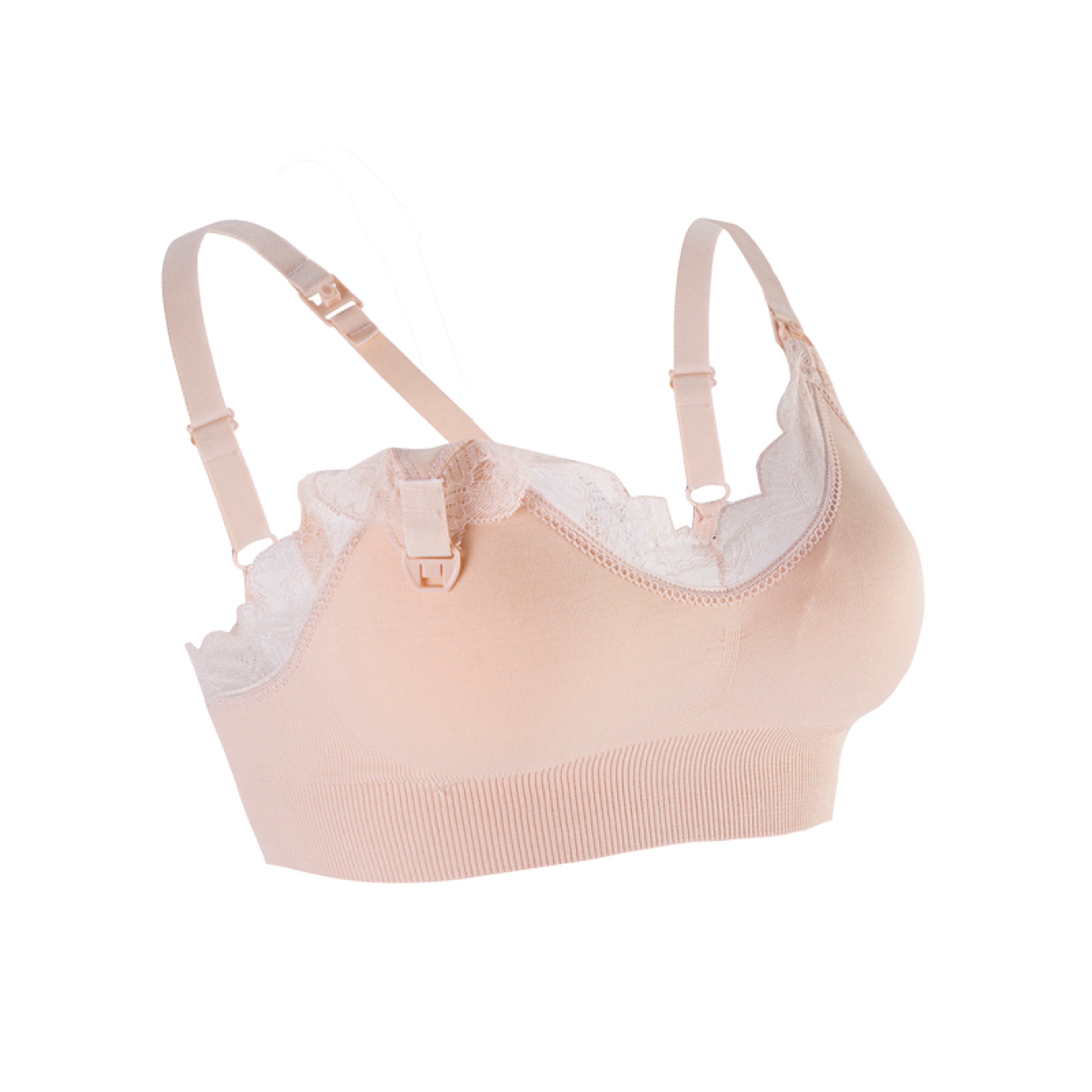 ComfortEase Seamless Nursing Bra – Breathable Maternity Bra for Easy Breastfeeding Support – view 14