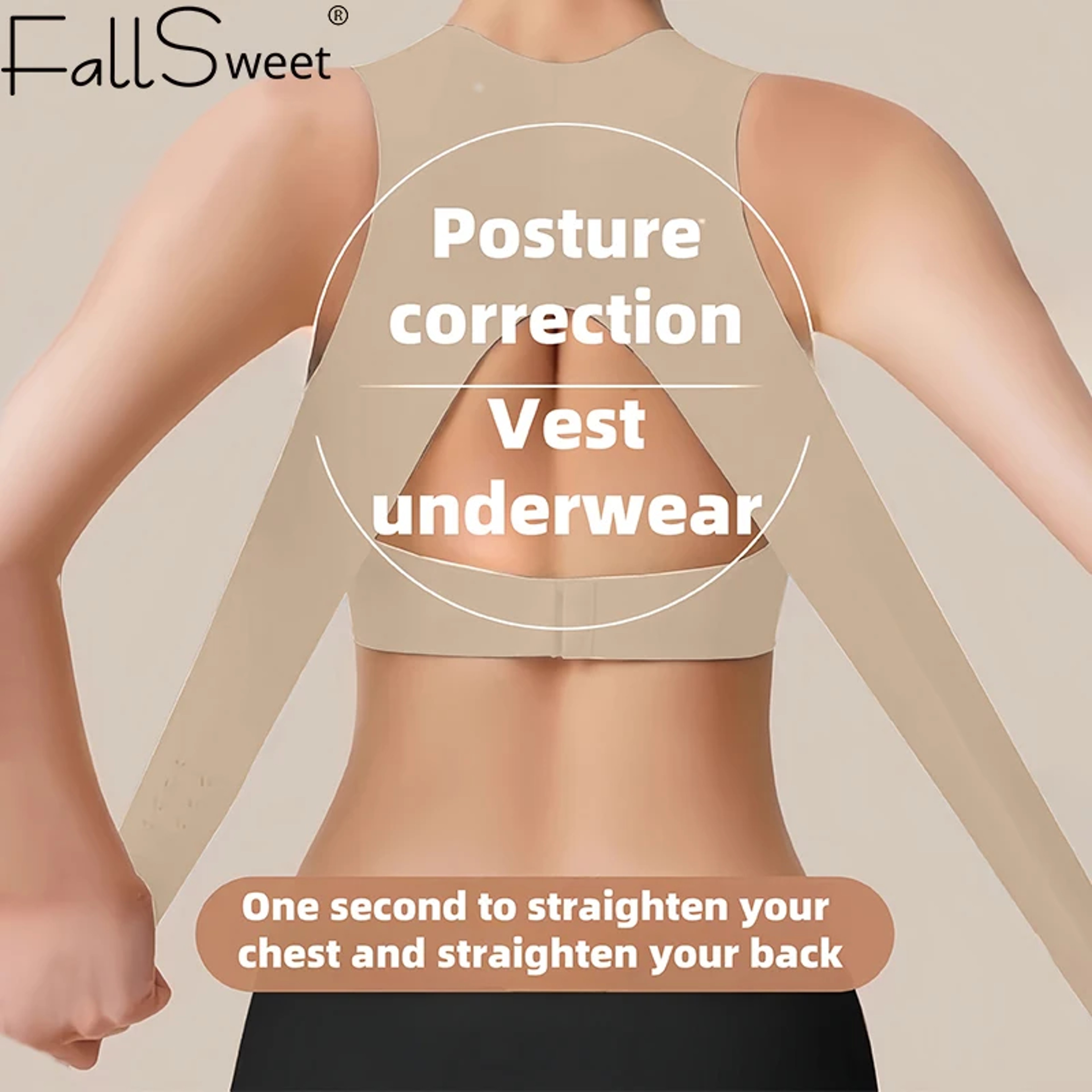 ComfortLift Posture Support Bra  Wireless Posture Bra With Seamless Push Up  Cross Back Support 1