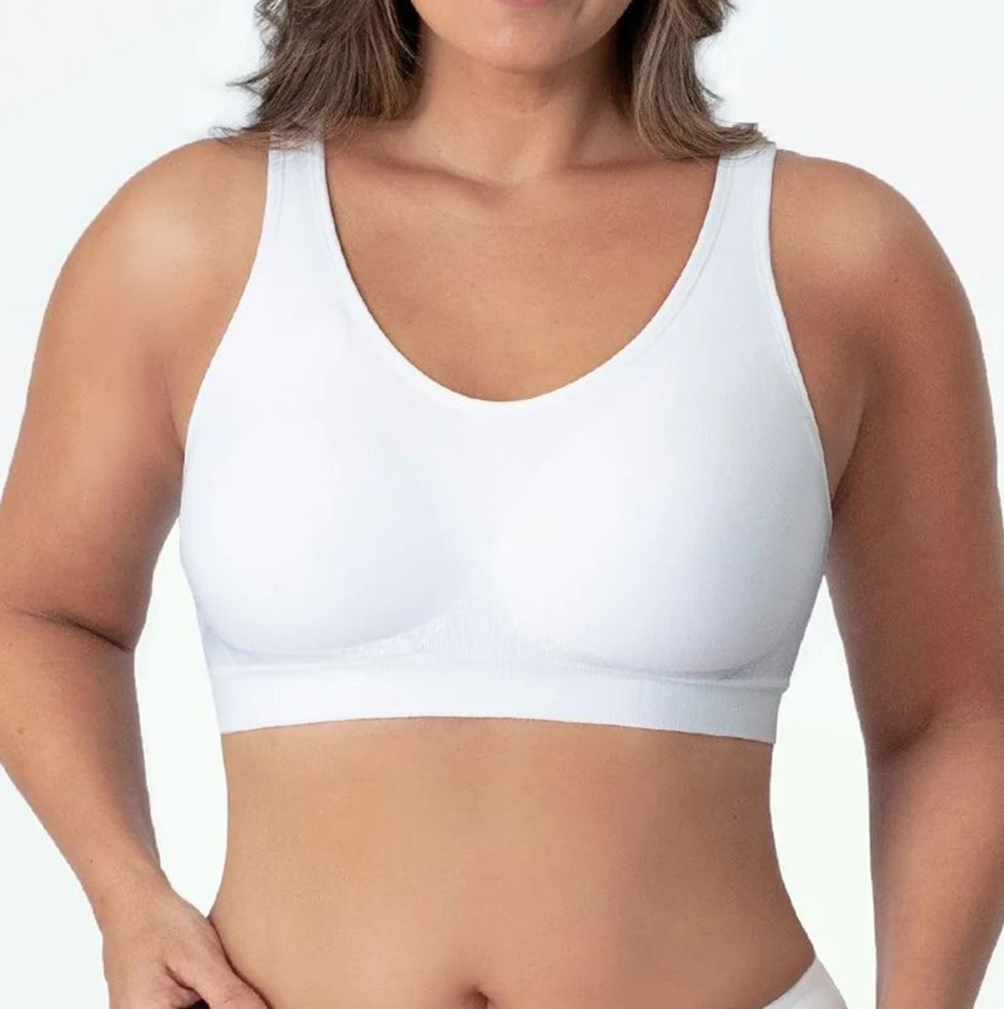 ComfortLift Wireless Shaper Bra – Seamless Push Up Support with Removable Pads – view 7