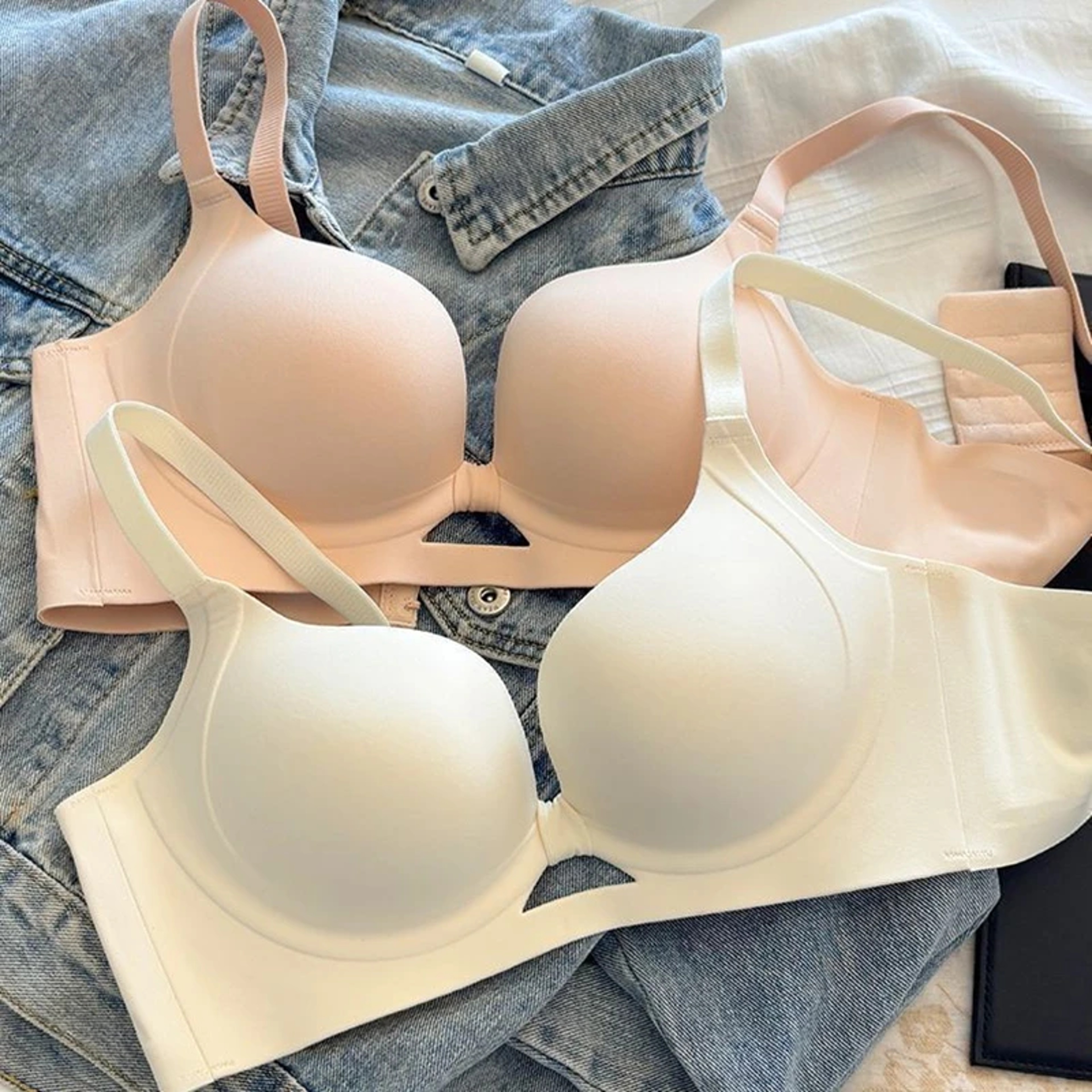 HoneyLift Seamless Push Up Bra for Small Busts – Wireless Invisible Bralette with 3D Support – view 1