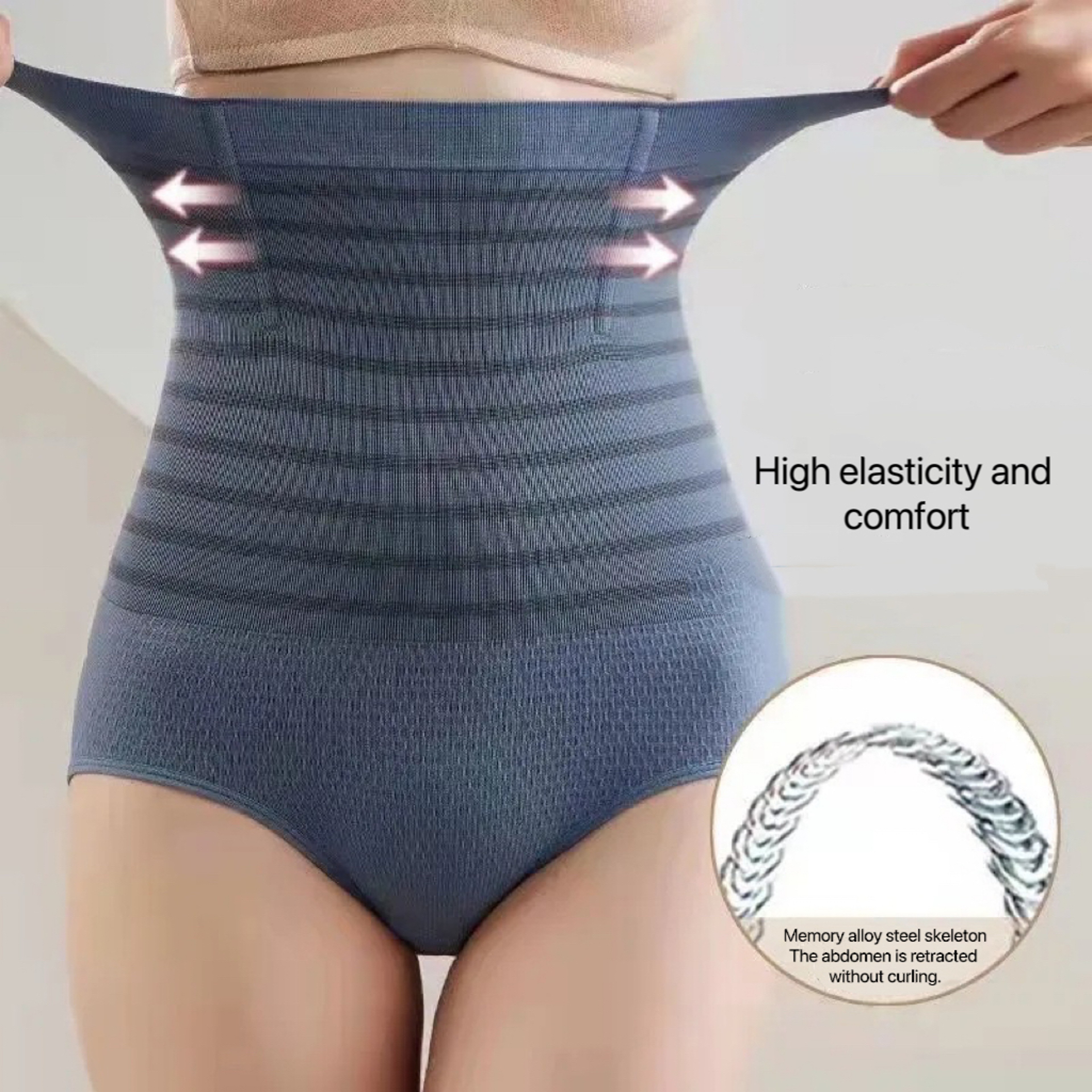 CurveSculpt Seamless High Waist Shapewear Pantiesfor Tummy Control  Butt Lift 3