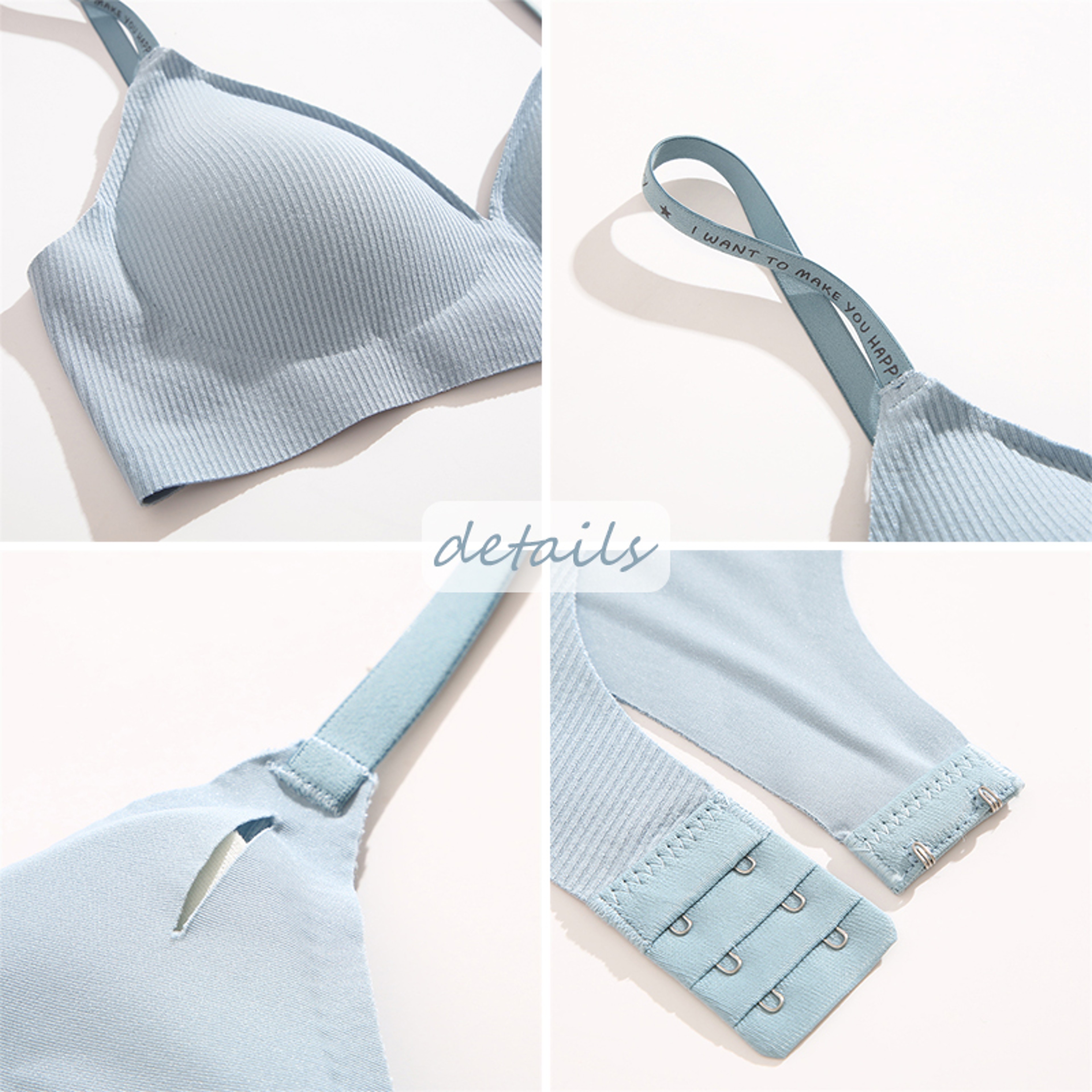 SilhouetteLift Deep V Wireless Bra  Seamless Padded Bralette For Everyday Comfort 2