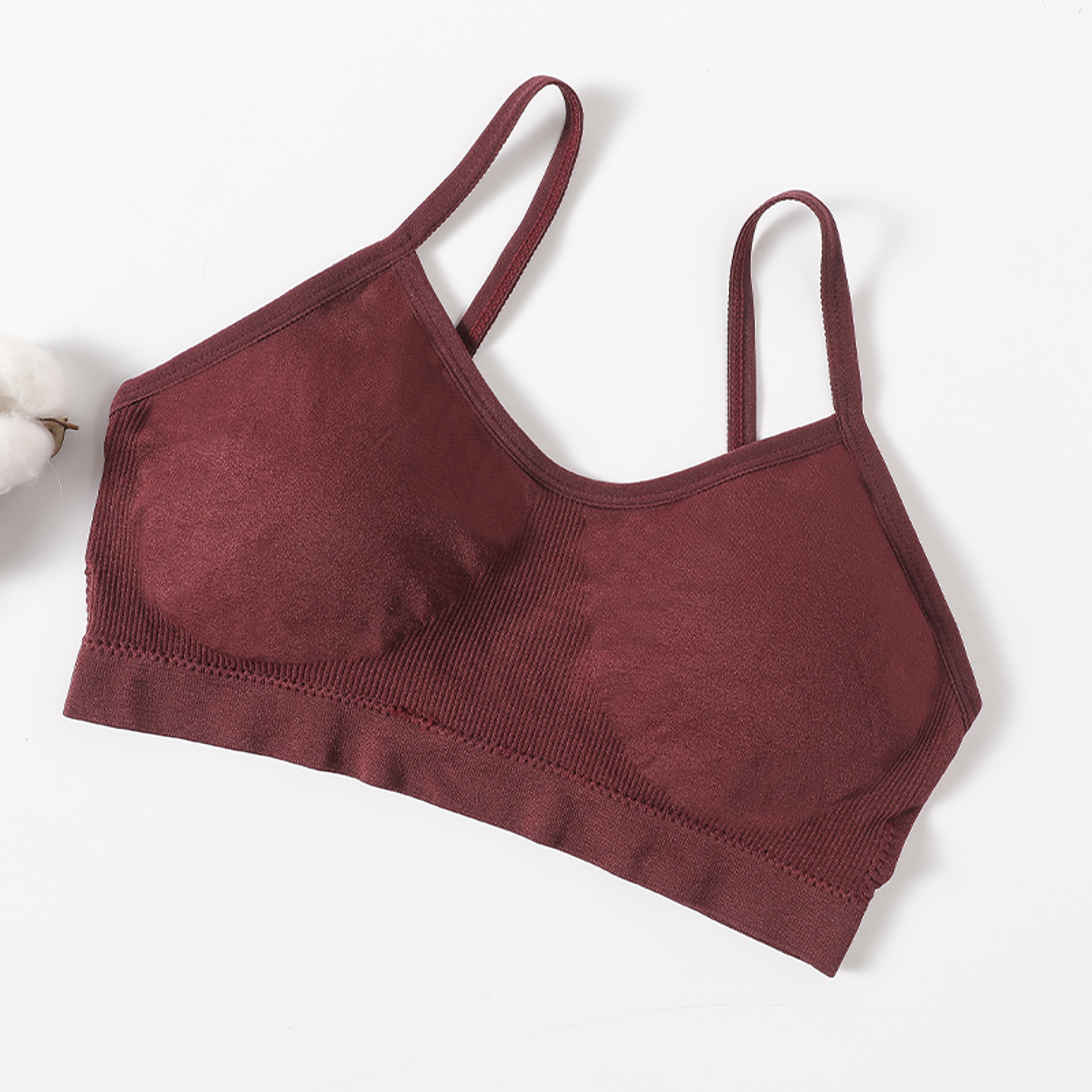 CloudComfort Seamless Wirefree Bra for Women Soft Support Sports Bralette – view 9