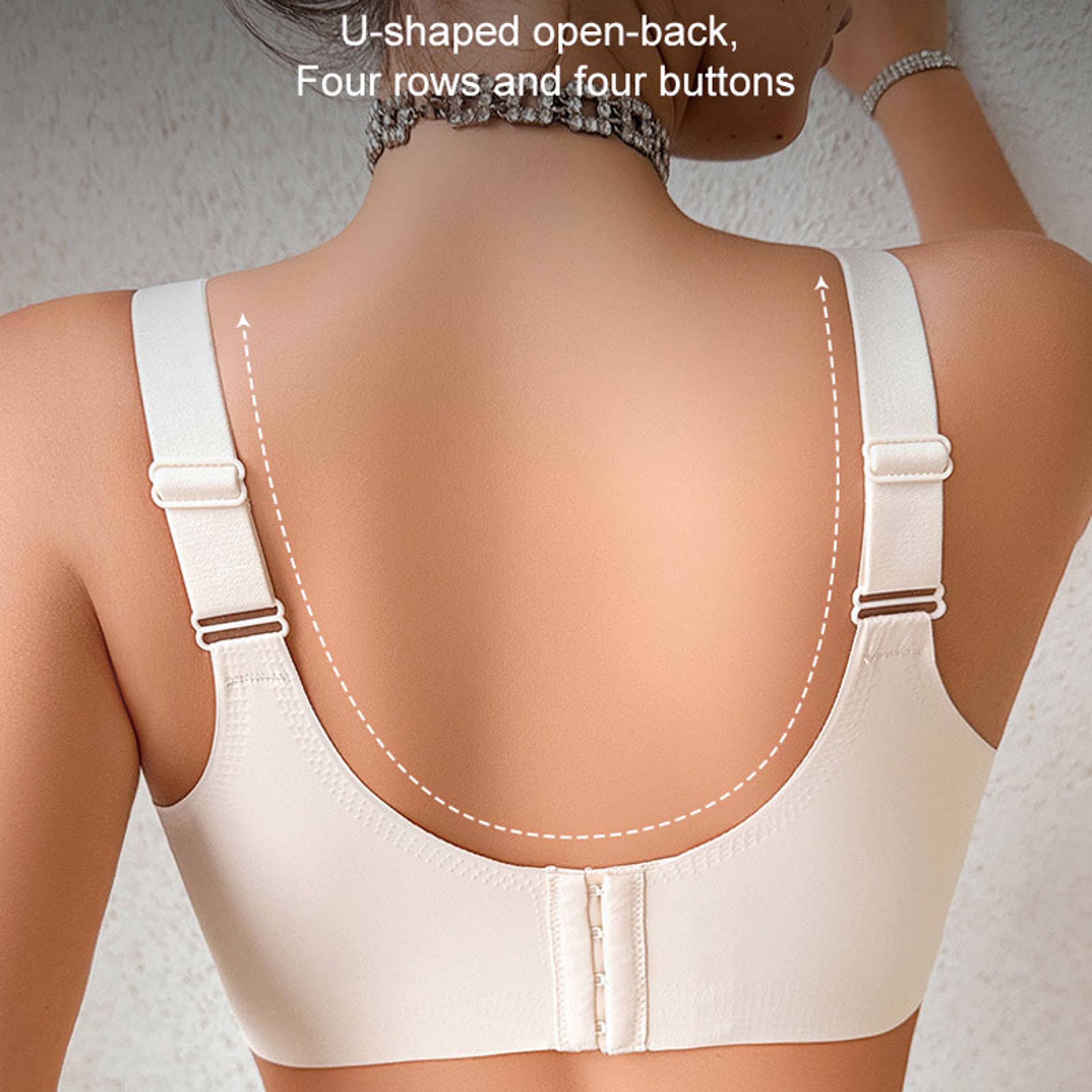 ComfortLift Seamless Minimizer Bra For Women  Wireless Full Coverage Push Up Support 1