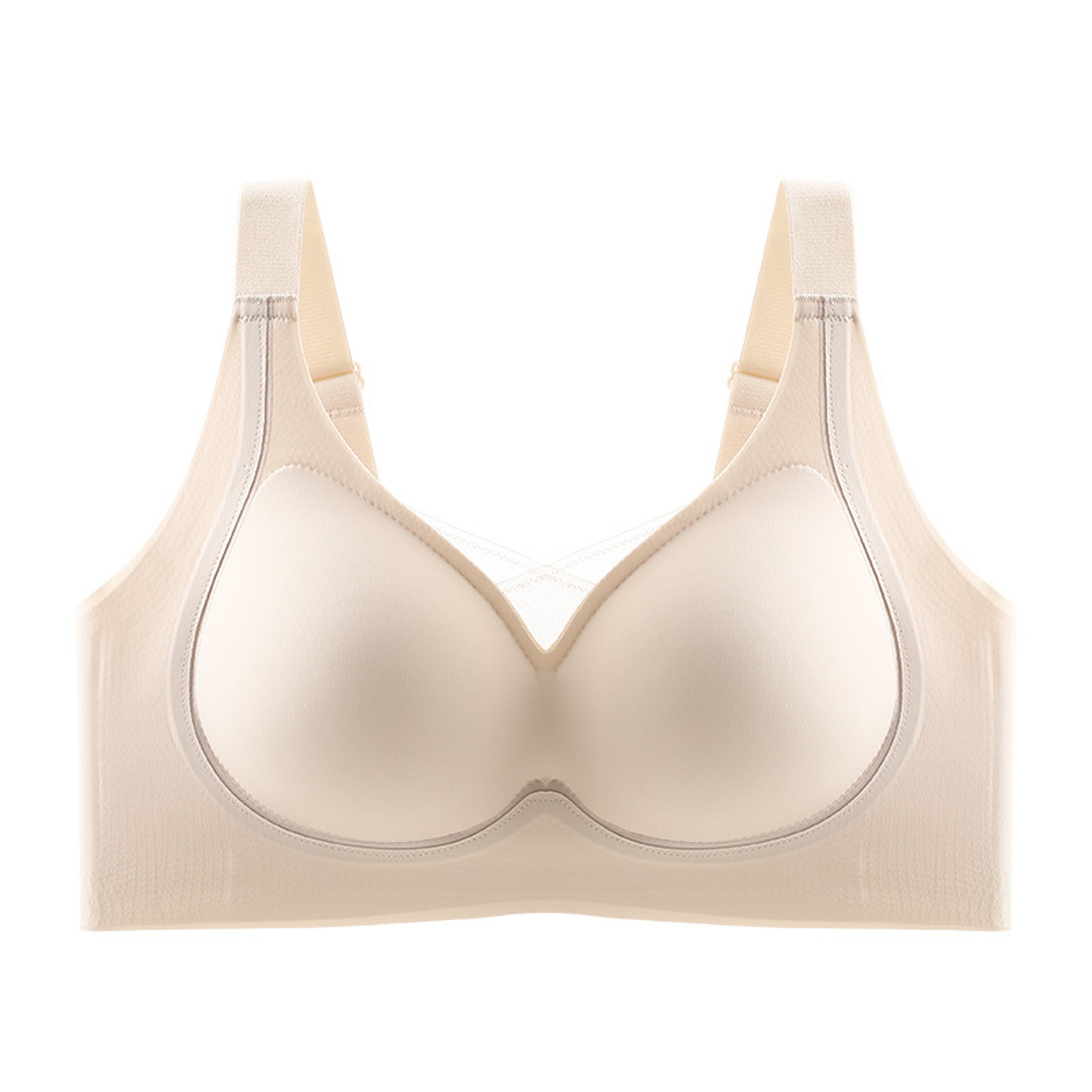 ComfortLift Seamless Minimizer Bra For Women  Wireless Full Coverage Push Up Support 5