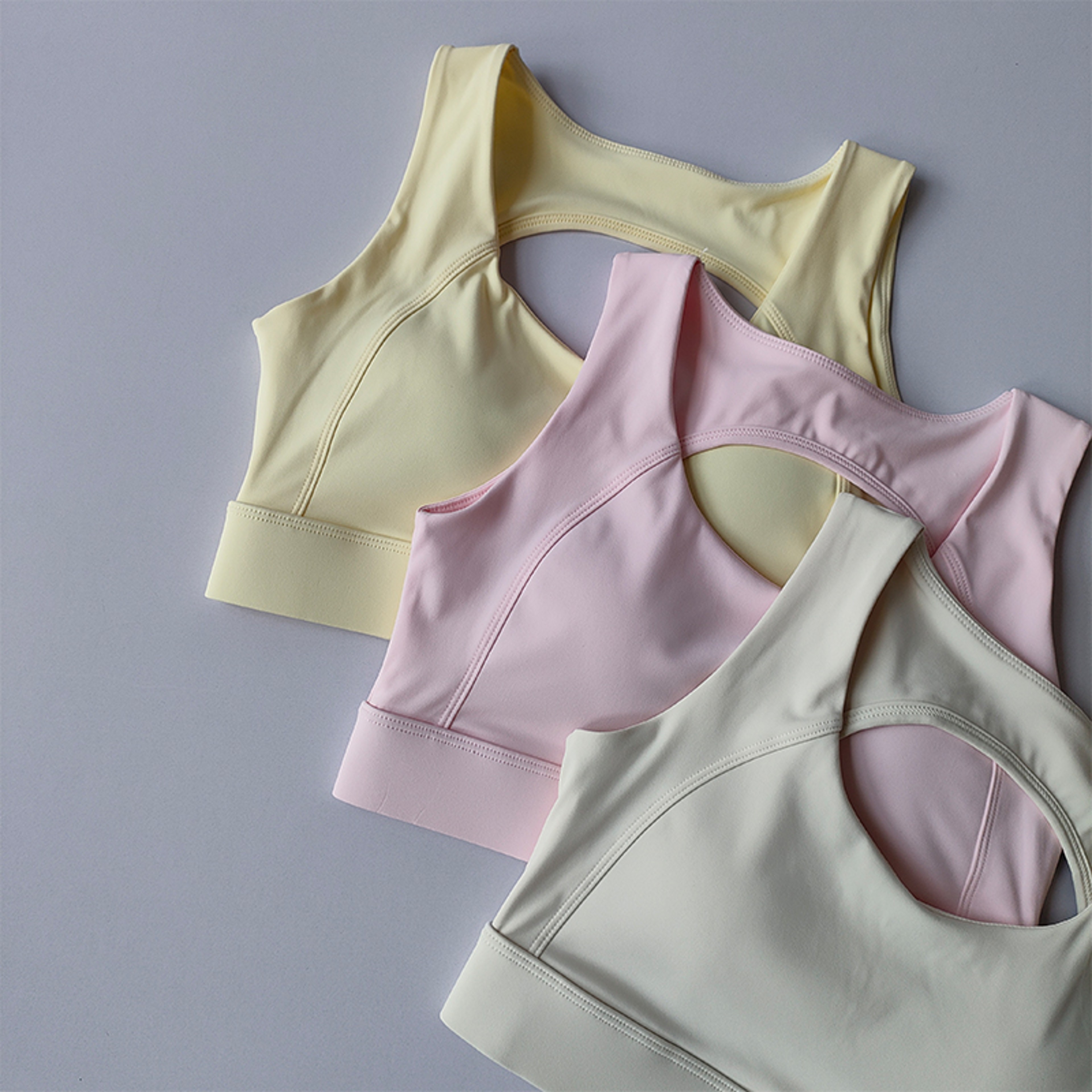 Premium High Support Running & Yoga Sports Bra – Anti Sagging Shockproof Fitness Top – view 2
