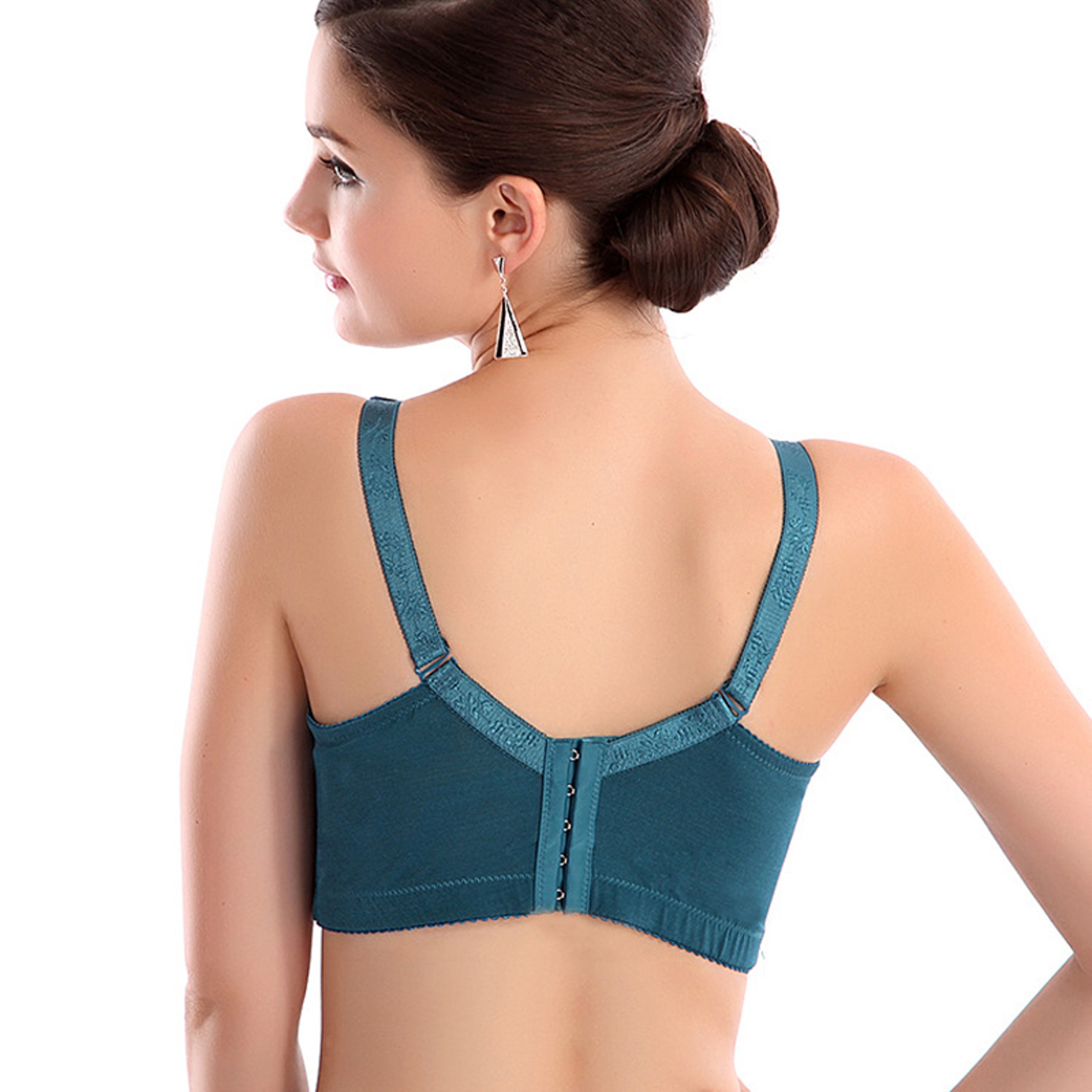 Elegant Push Up Bra For Women  Lace  Mesh Plus Size Lingerie 1