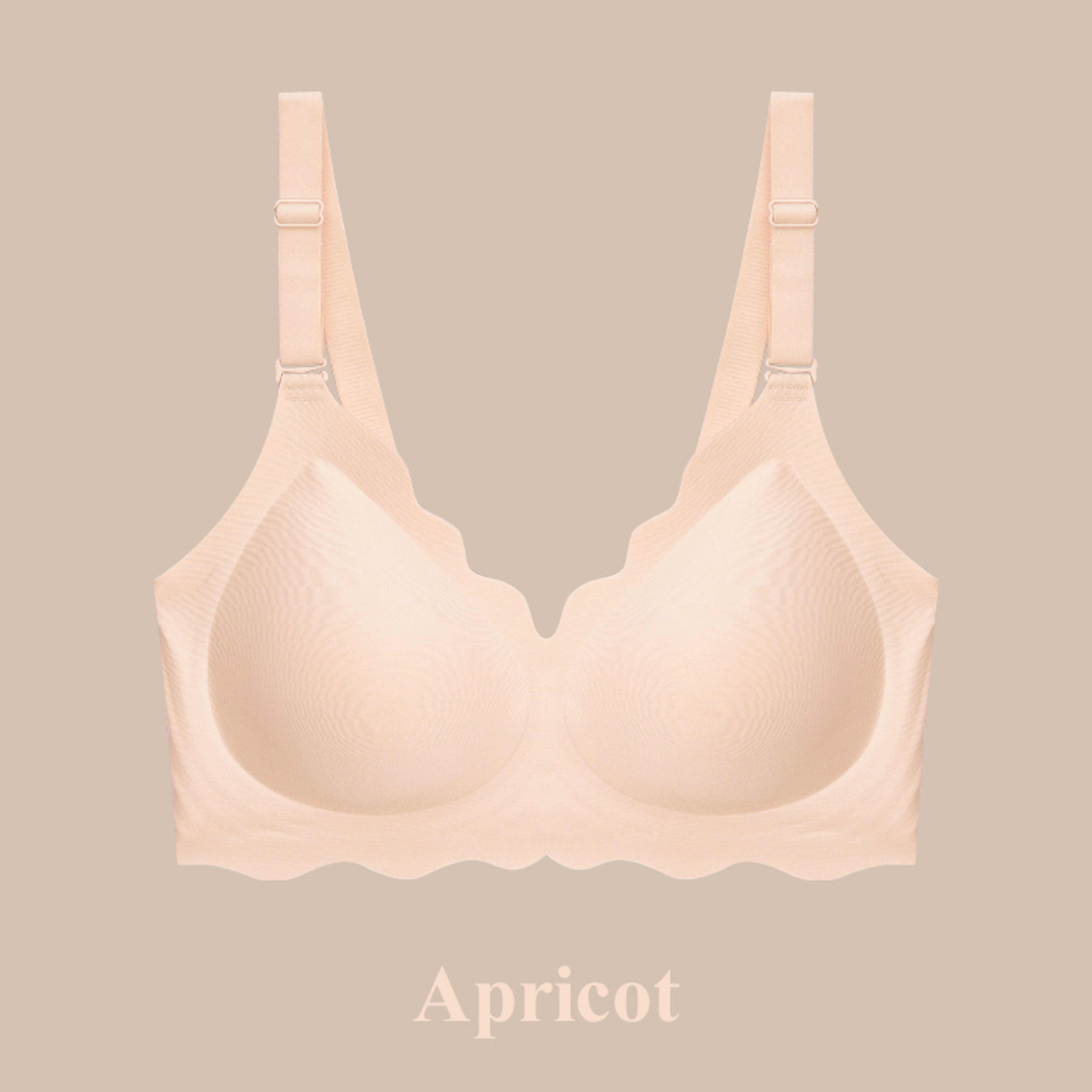 Plus Size Wireless Push Up Bralette With Removable Straps  Comfort Fit 5