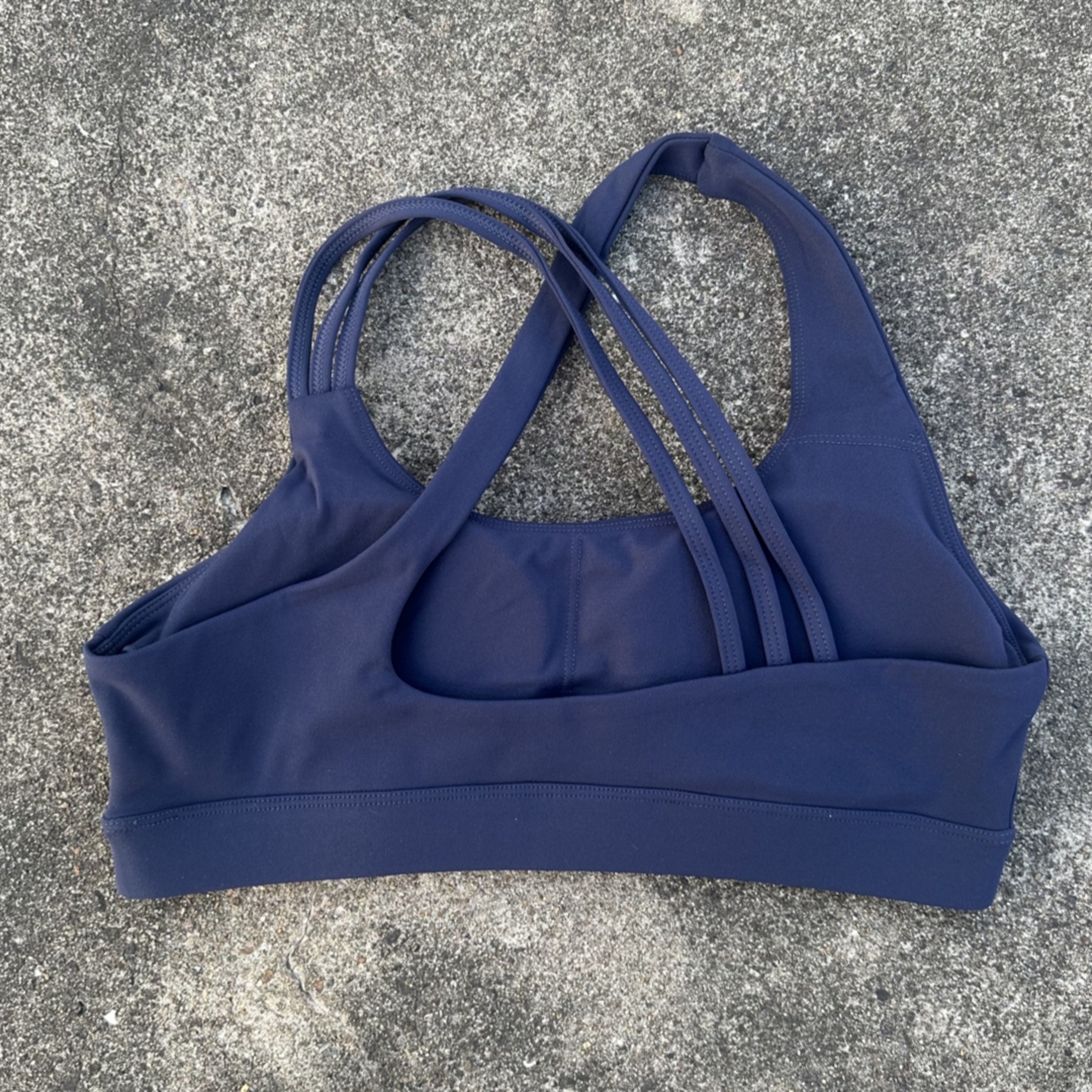 High Support Womens Sports Bra with Cross Straps and Padded Comfort – view 10