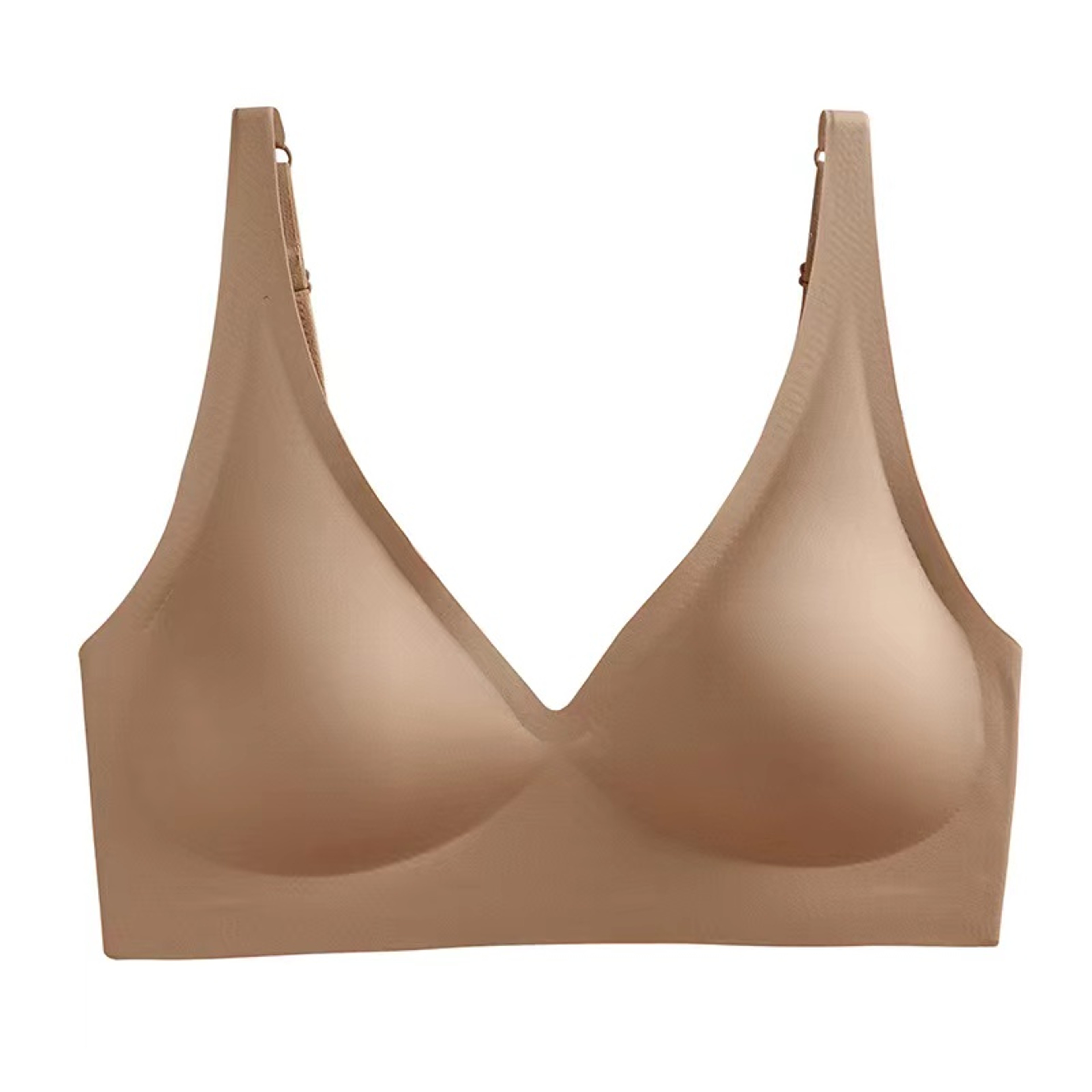 Wireless Deep V Seamless Comfort Bra For Small Chest Support 9