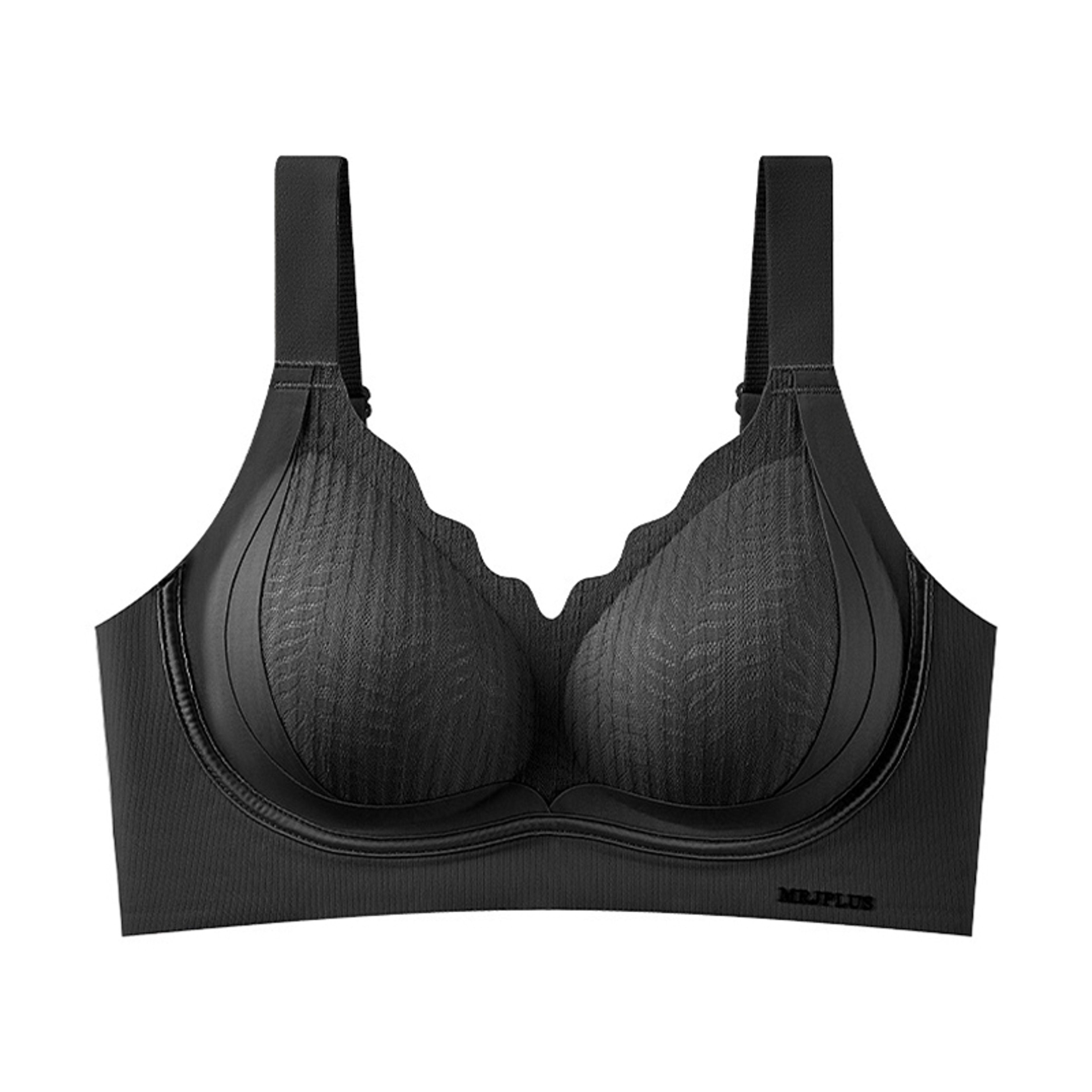 ComfortLift Plus Size Seamless Wireless Push Up Bra 8