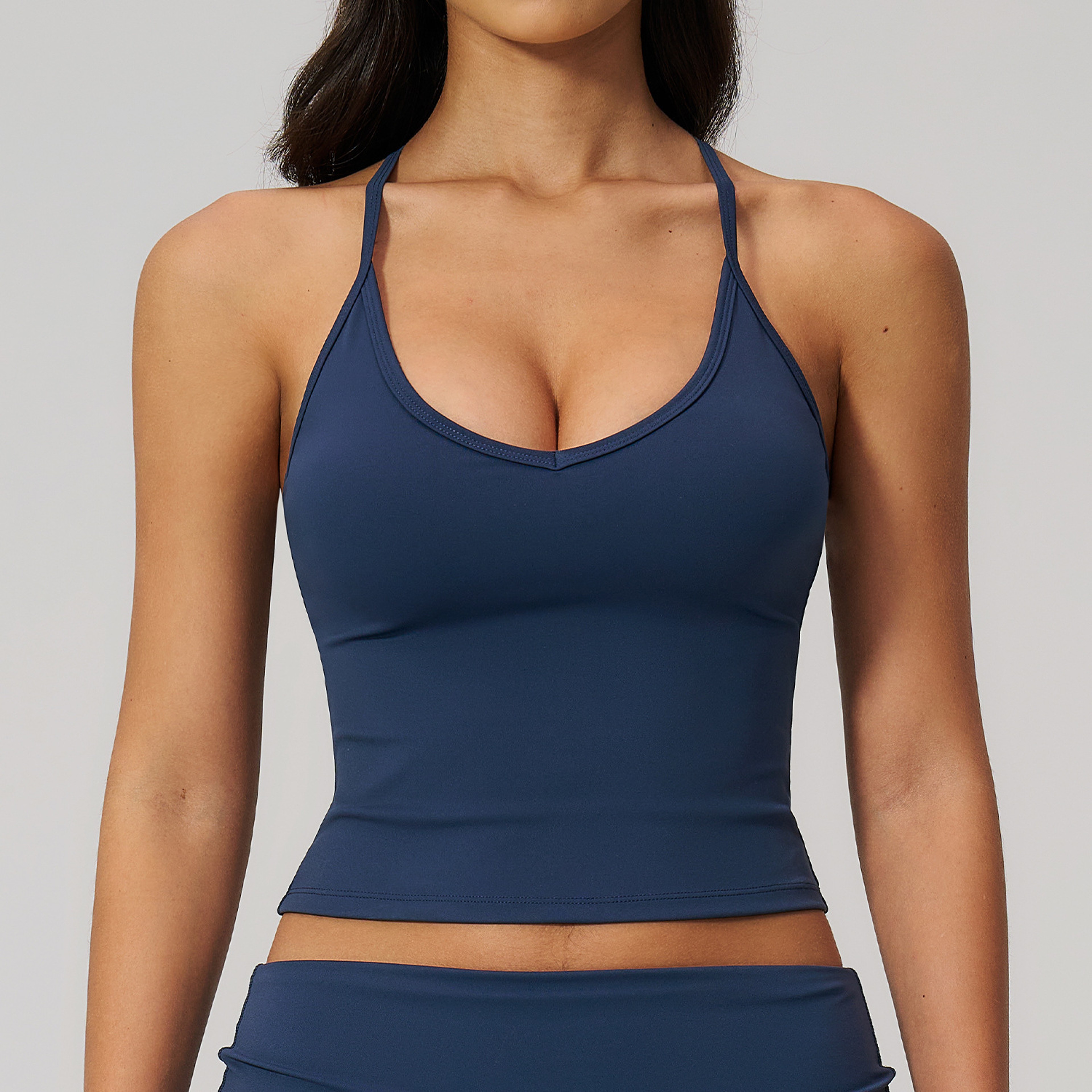 Premium Womens Yoga Sports Bra Crop Top Activewear Vest – view 9