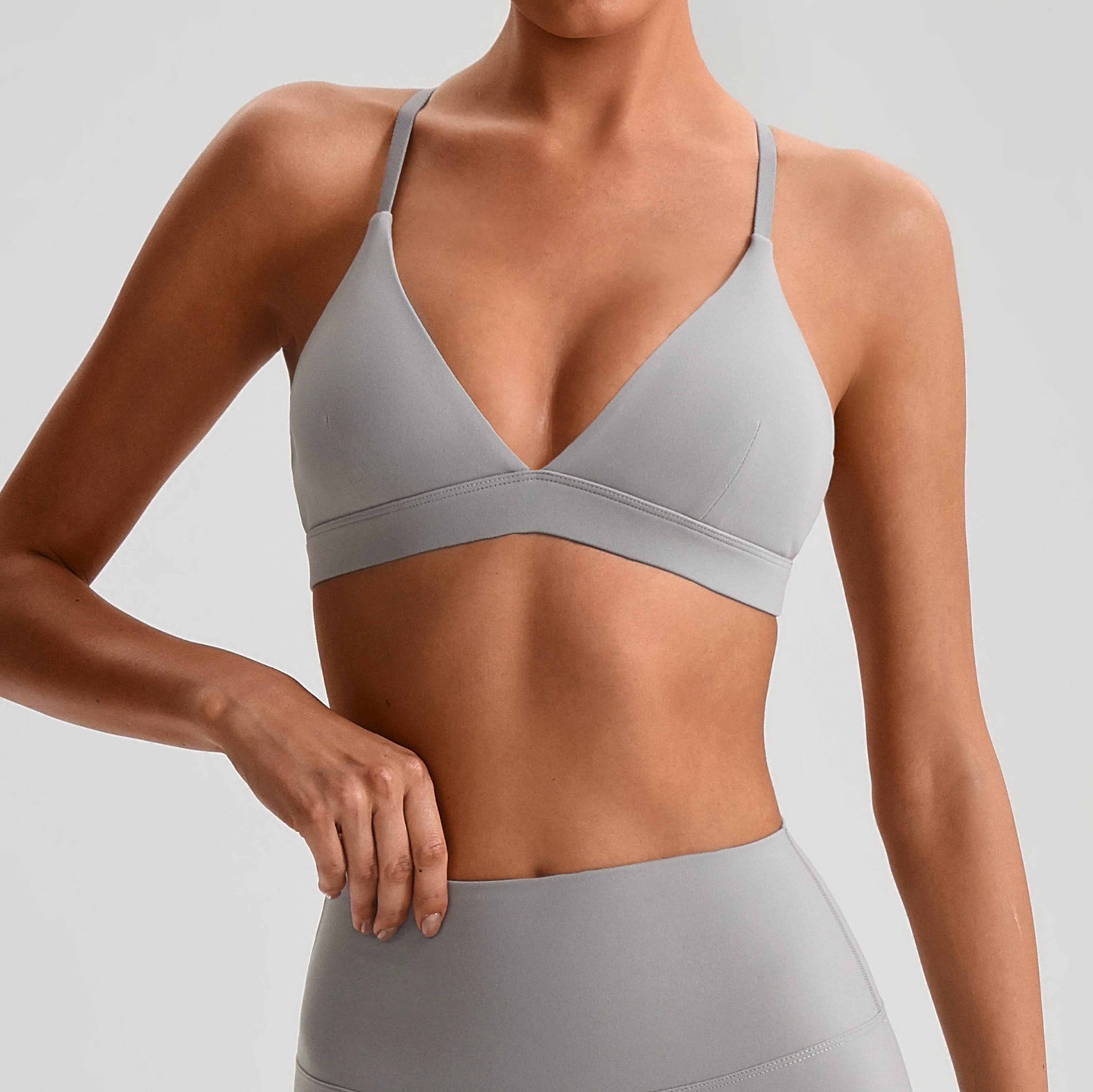 Ultimate Wireless Yoga Sports Bra for Women with Beautiful Back Design – view 4