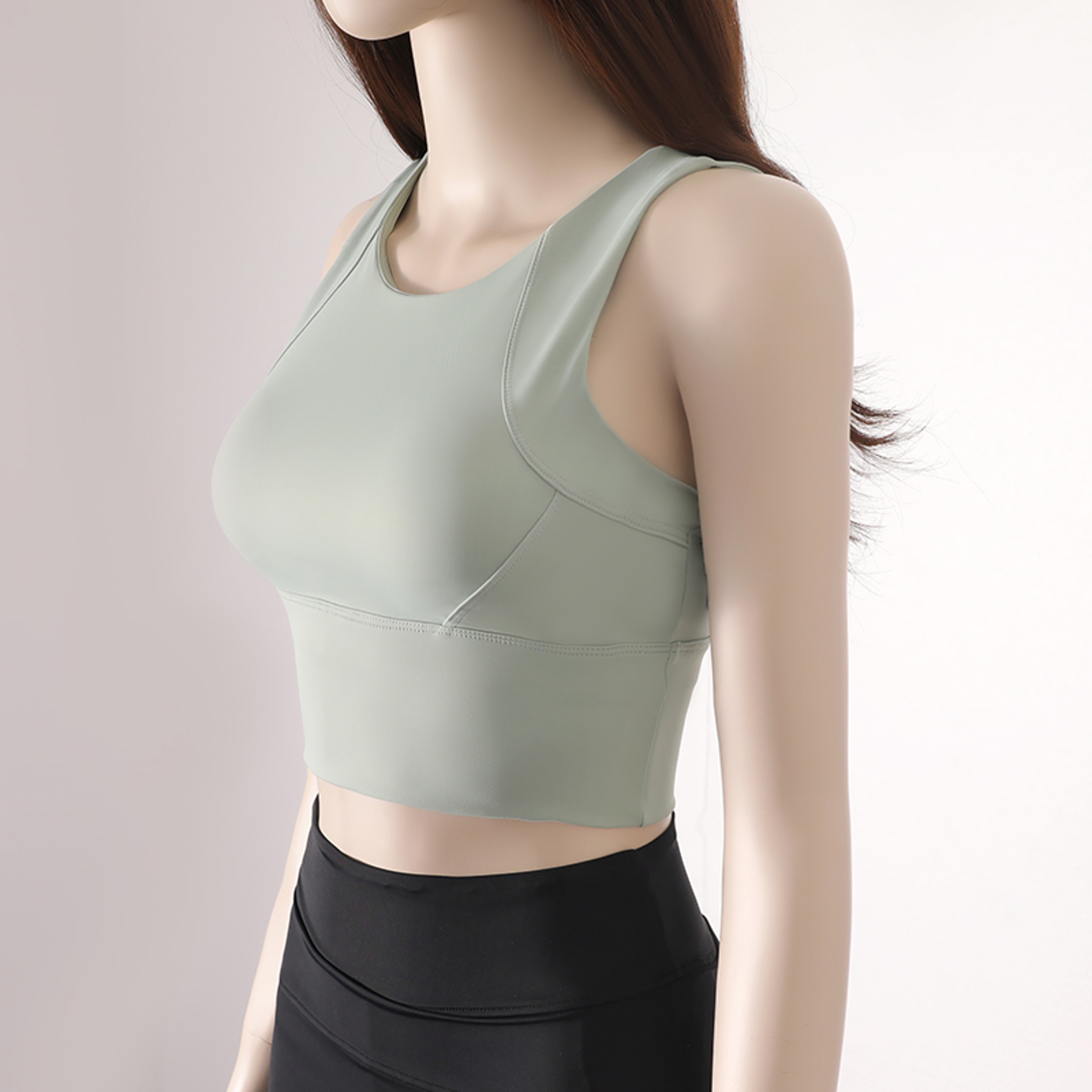 Womens All Day Support Workout Tank Top with Built In Bra – view 8