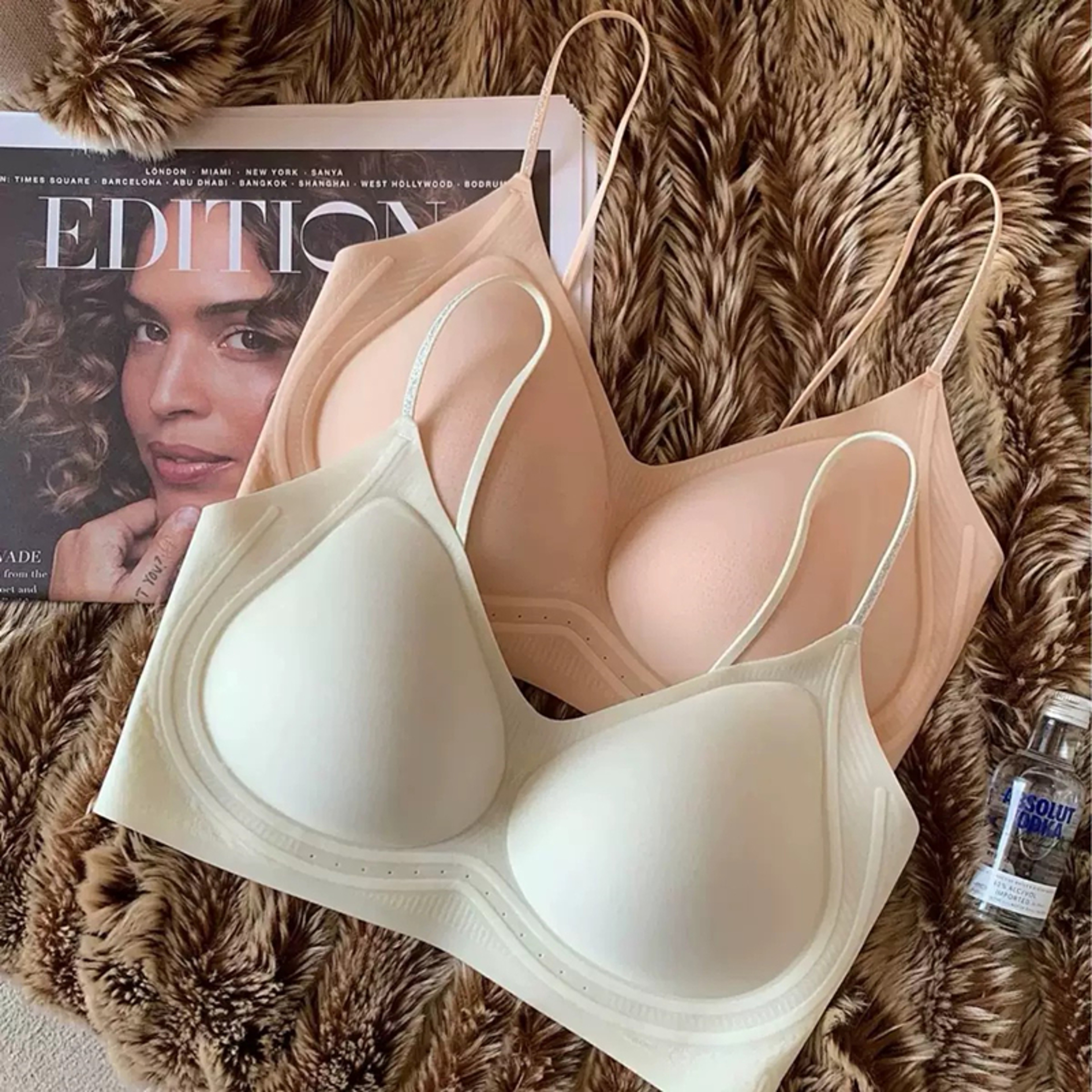 Summer Ultra Thin Invisible Backless Bra for Women Seamless Ice Silk Comfort – view 4