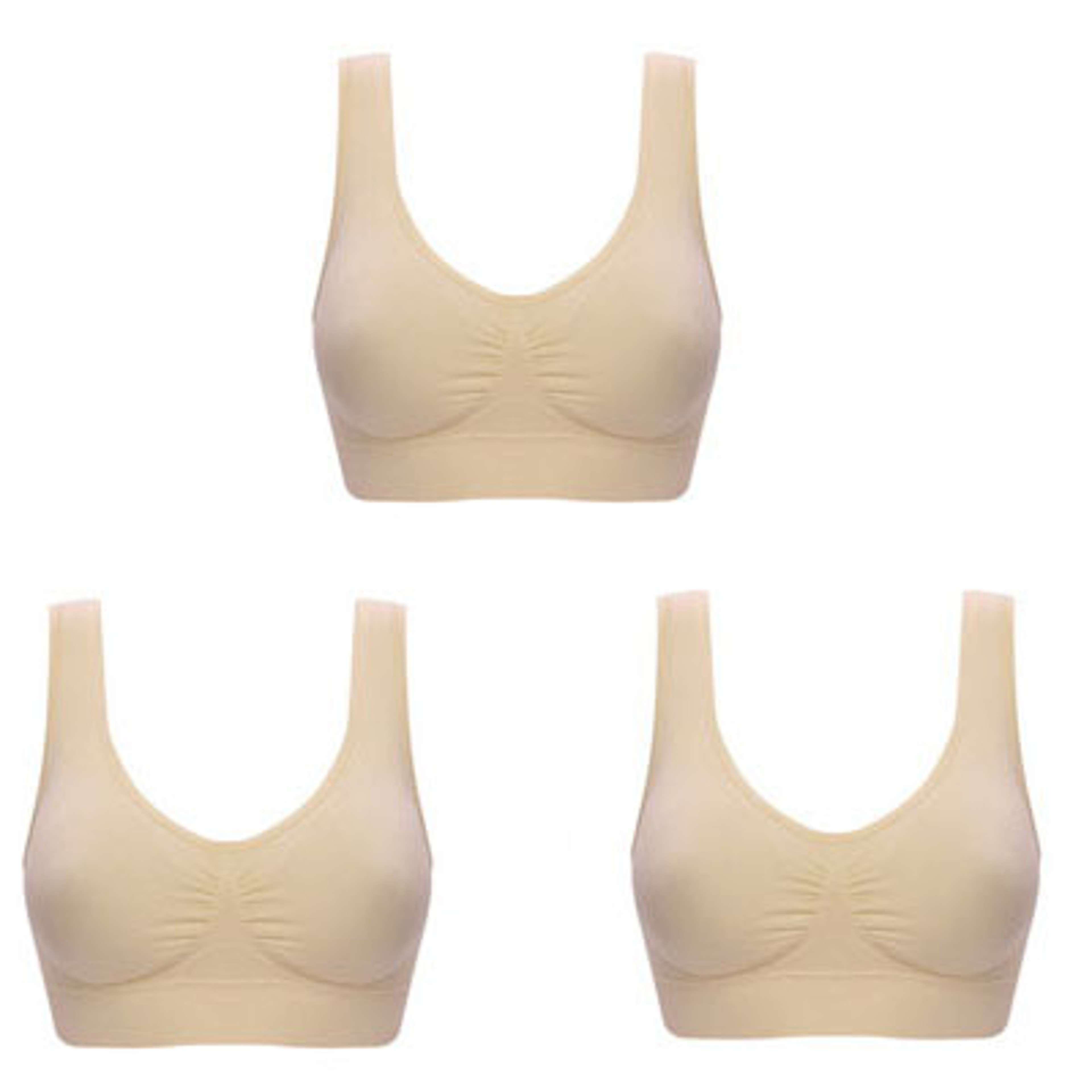 ComfortFlex Seamless Wireless Plus Size Bralette Bra 6