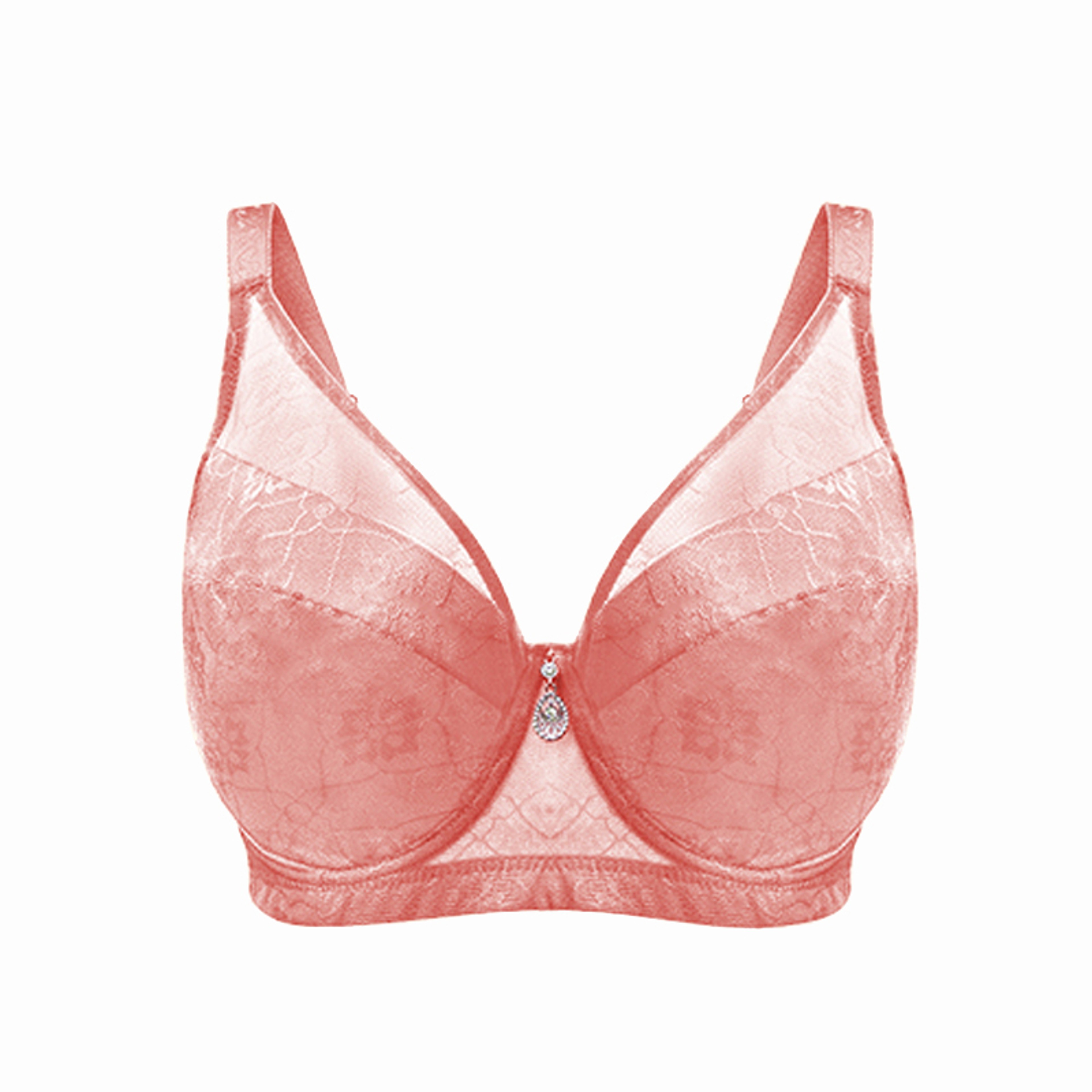 Premium Plus Size Minimizer  Underwire Push Up Bra Full Coverage Anti Sagging Support 6