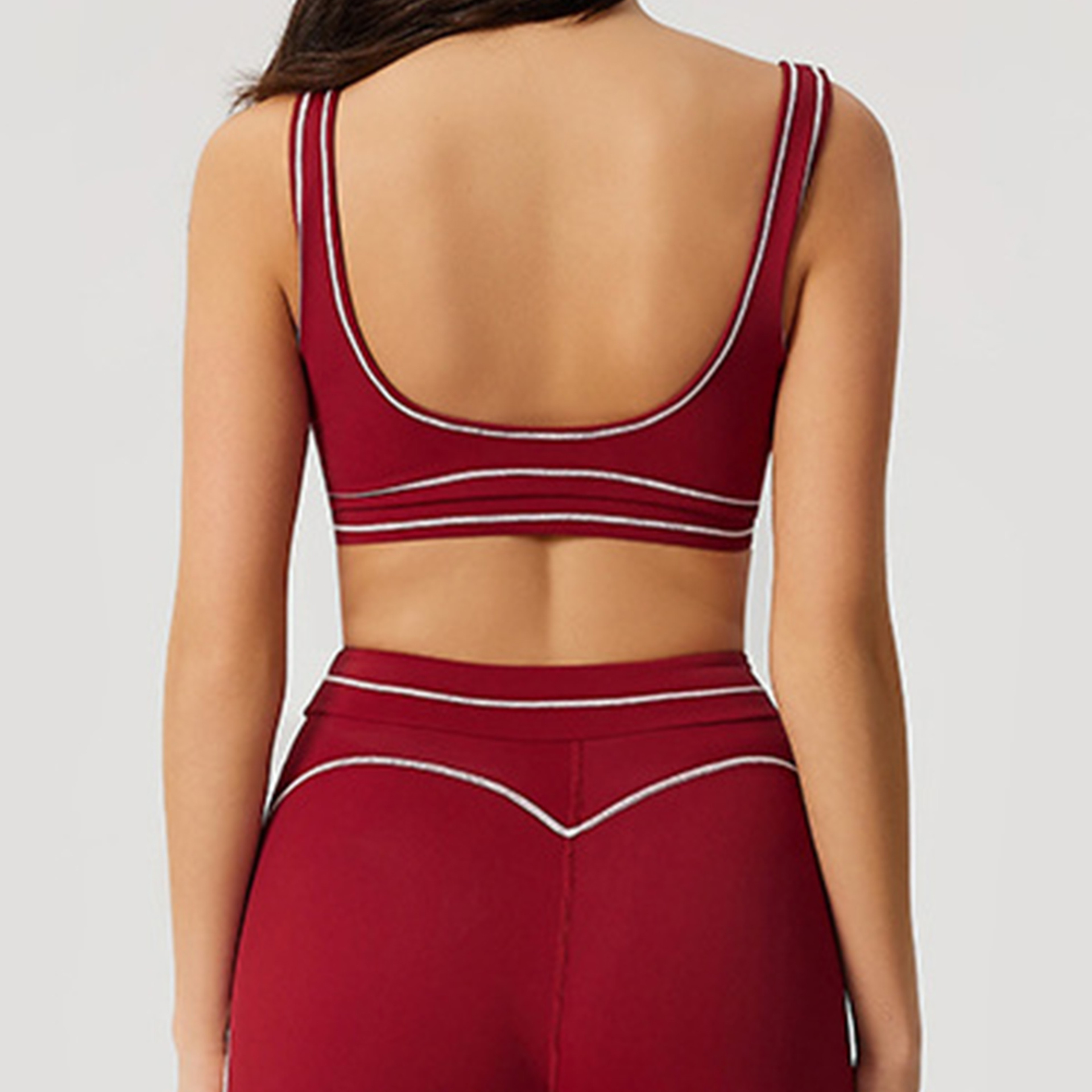 Premium Womens Quick Dry Yoga Sports Bra Tank Top Supportive Gym  Fitness Running Vest 0