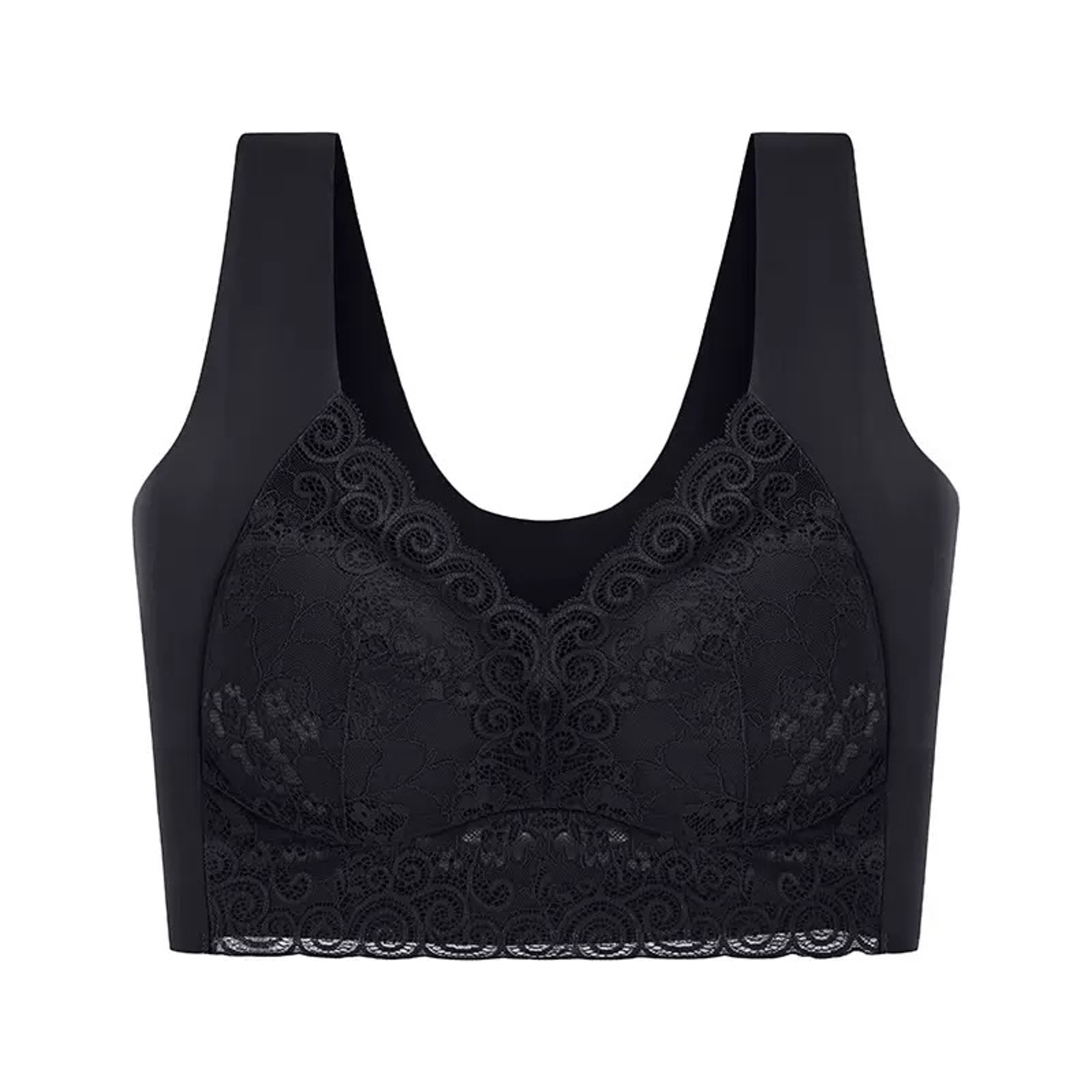 ComfortFit Seamless Back Plus Size Strapless Bra Wireless Cotton Bra for Support & All Day Comfort – view 7