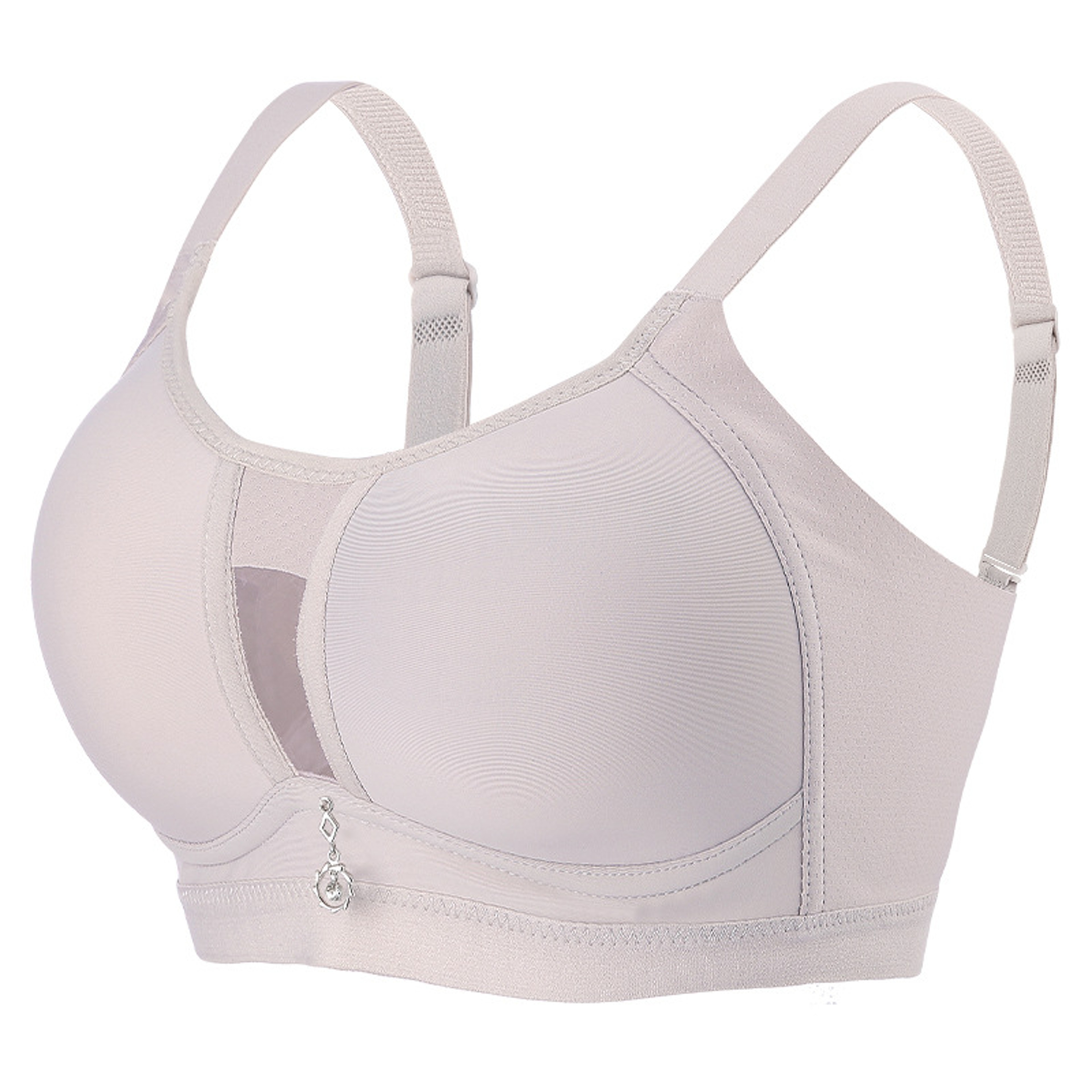 FallSweet Wireless Push Up Bra Plus Size Seamless Comfort  Lift 9