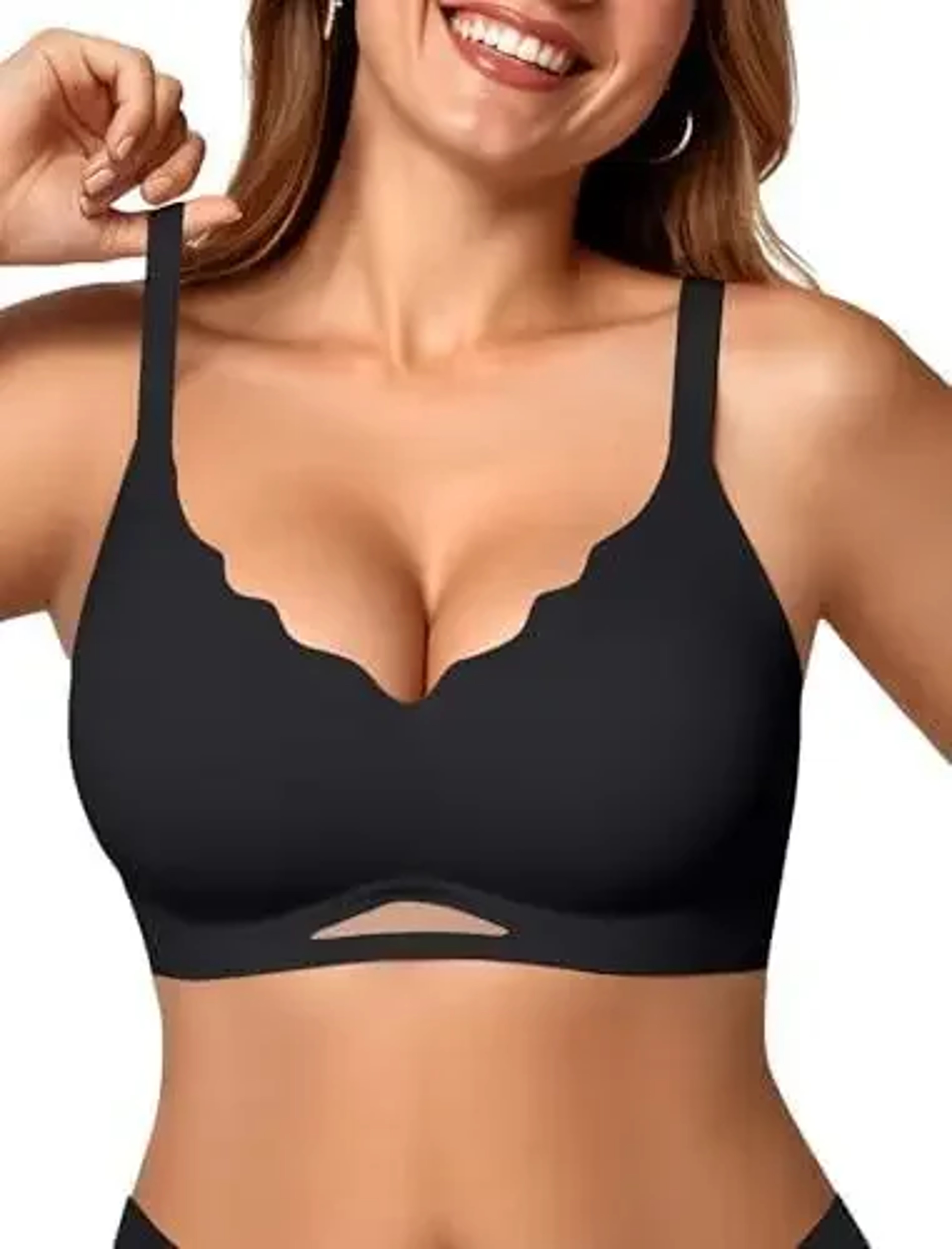 ComfortFit Wireless Seamless Bra  Push Up Bralette For Women All Day Breathable Support 6