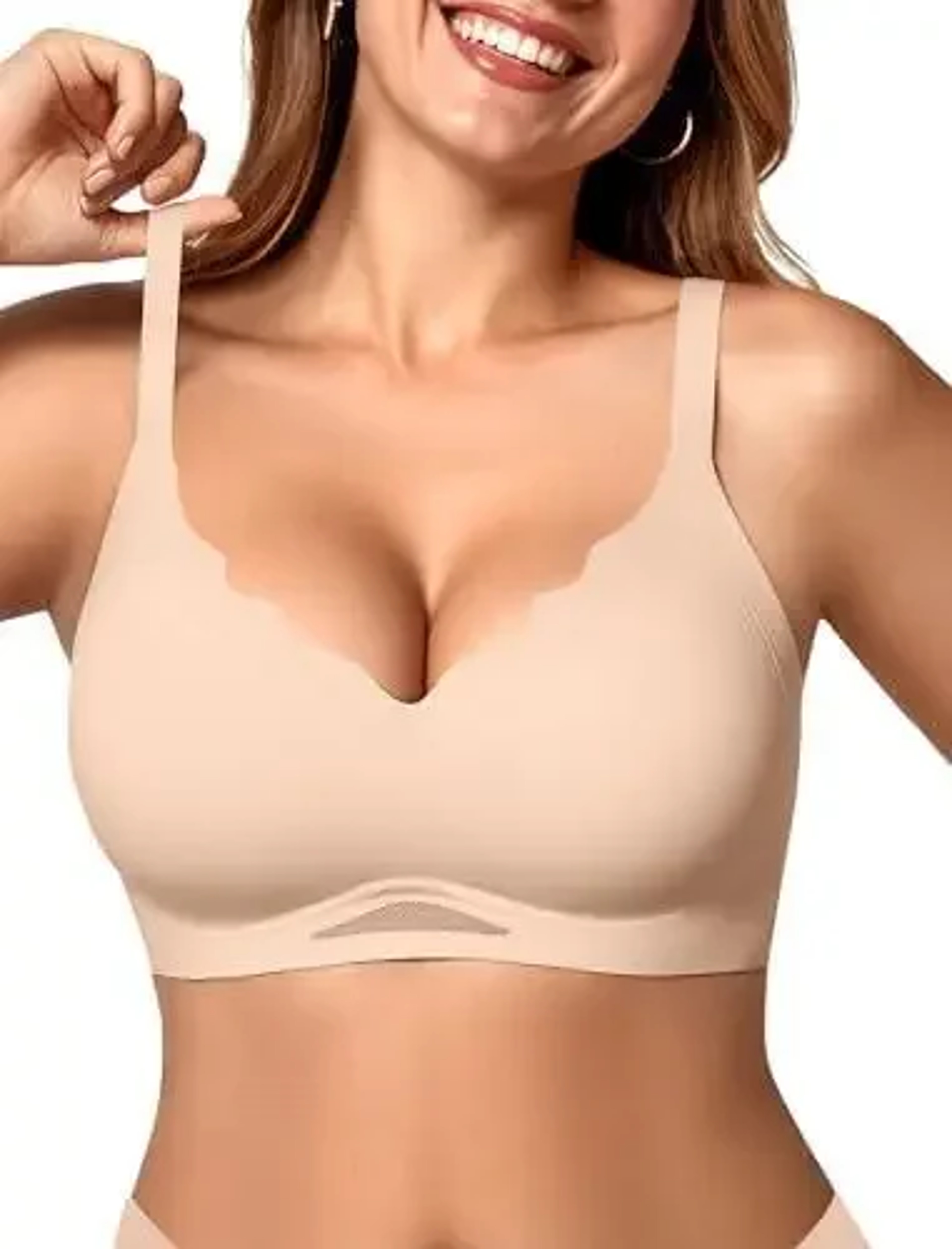 ComfortFit Wireless Seamless Bra  Push Up Bralette For Women All Day Breathable Support 12