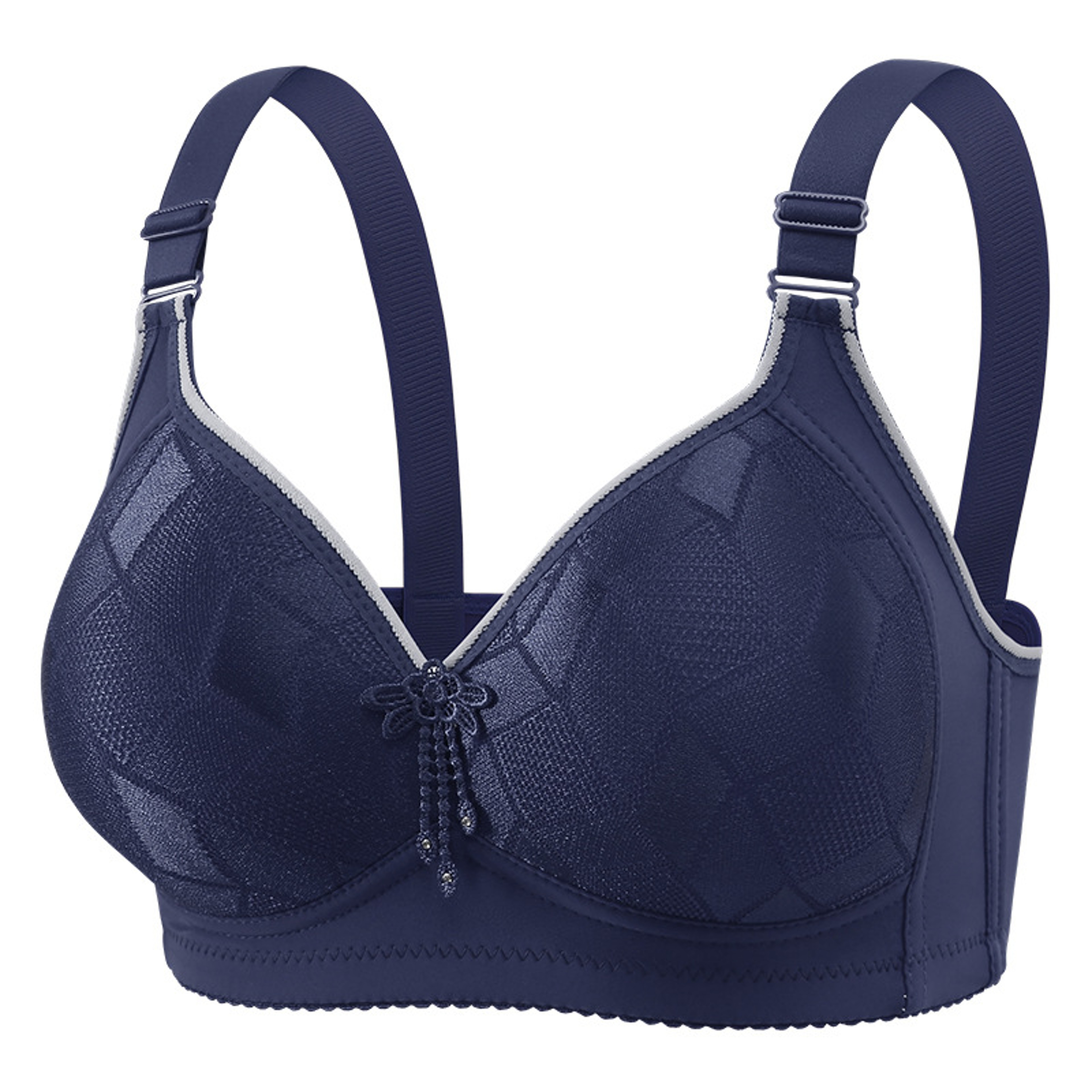 Everyday Seamless Underwire Bra – Front Closure, Anti Sagging Support – view 7