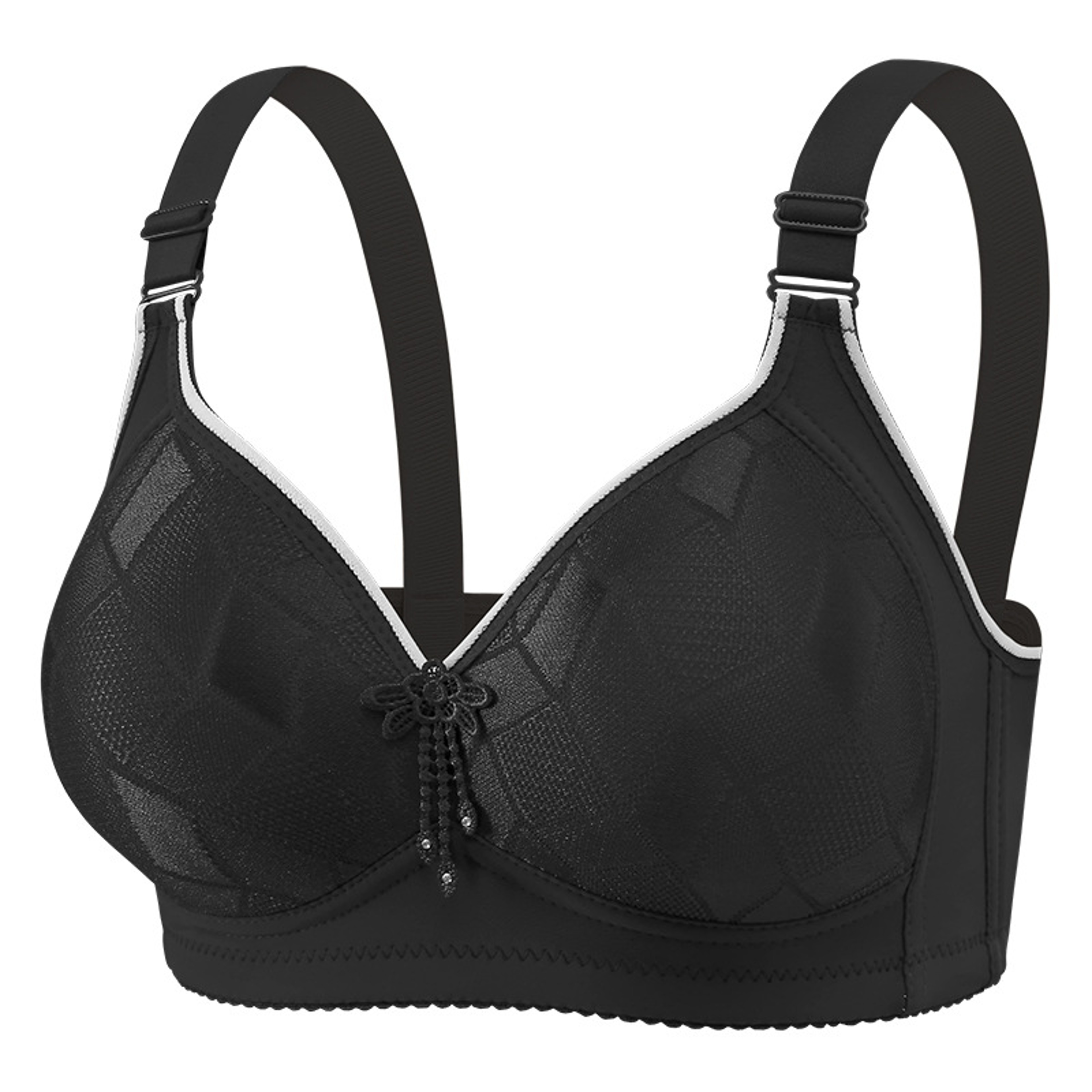 Everyday Seamless Underwire Bra – Front Closure, Anti Sagging Support – view 18