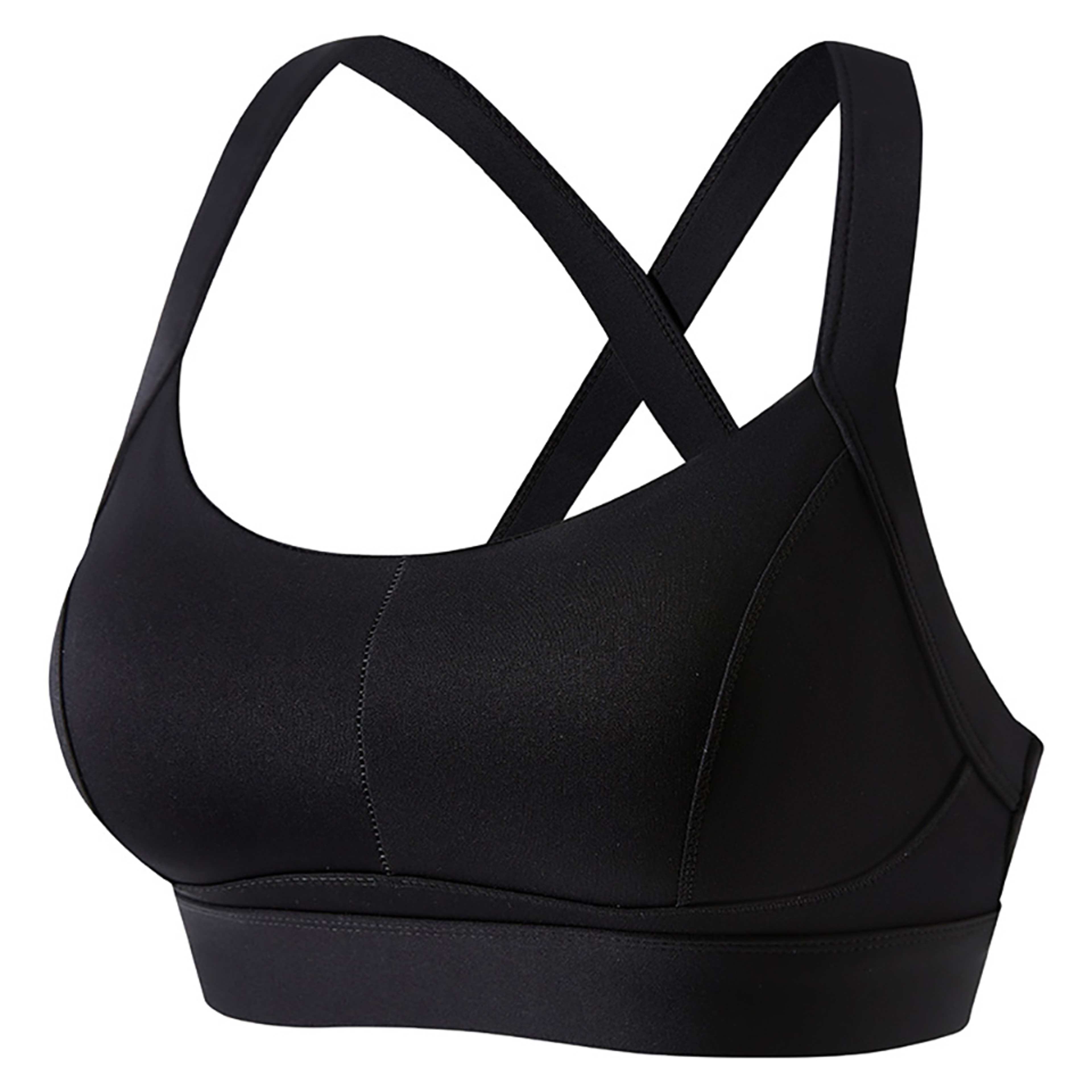 Womens High Support High Impact Sports Bra  Criss Cross Back Padded Workout Bra For Fitness Yoga  R 5